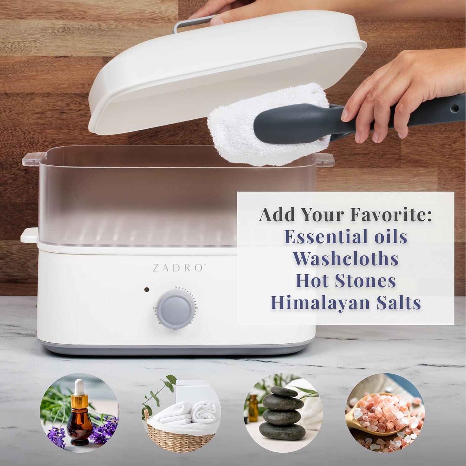 Countertop Towel Steamer Tan - Zadro: Bathroom Towel Holder, Heated Towel Rack, 12" High Plastic Warmer