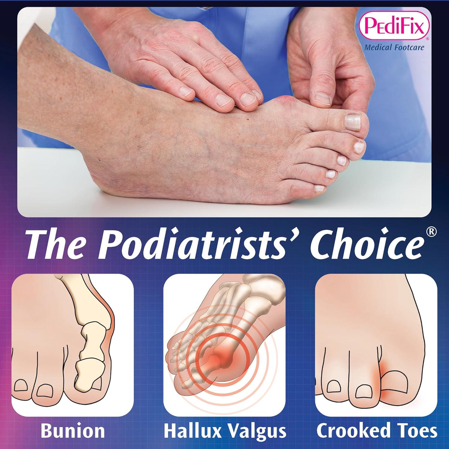 PediFix Nighttime Bunion Regulator, Right Foot, Medium