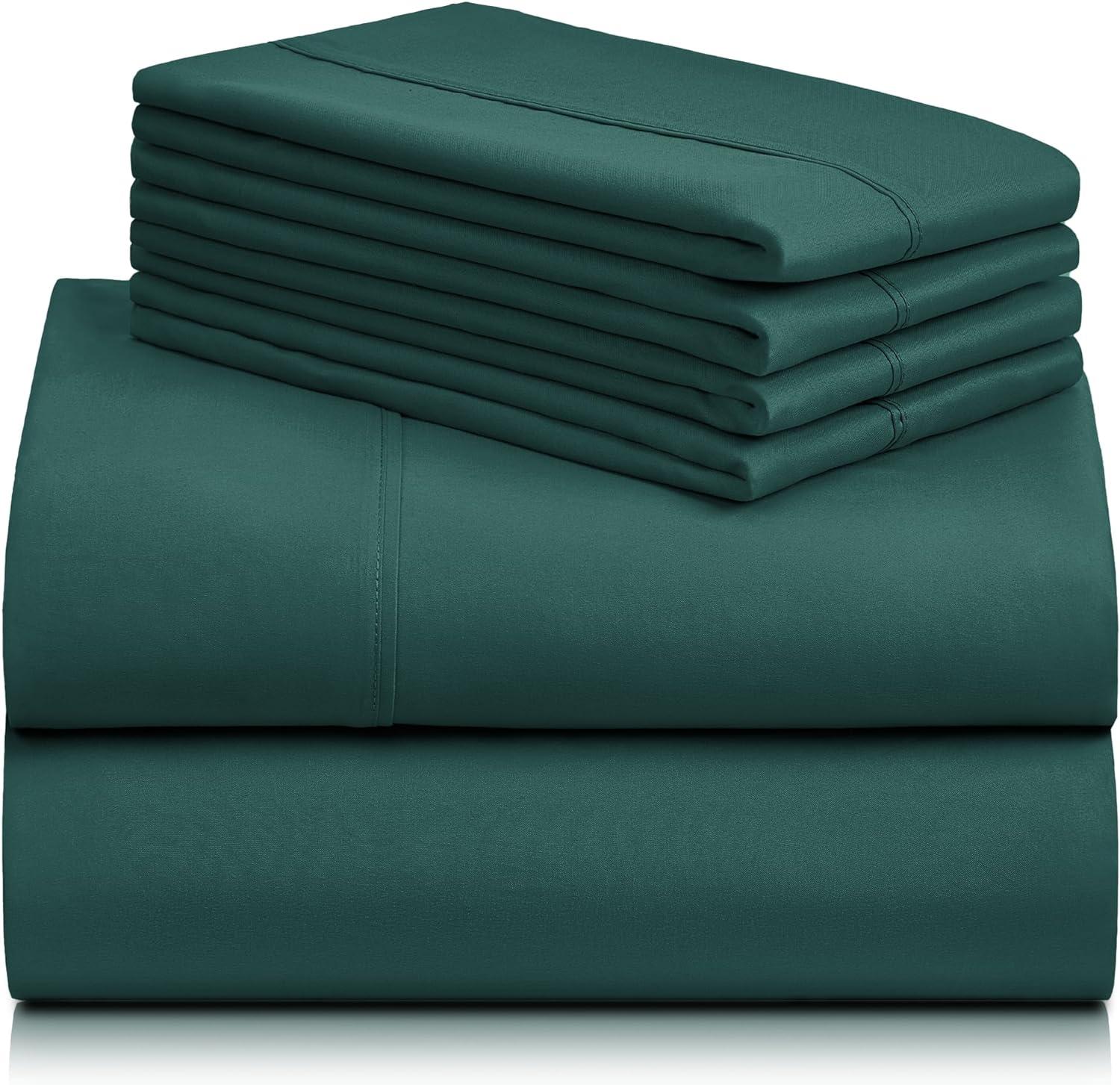 Rayon From Bamboo Solid Performance Sheet Set - Luxclub