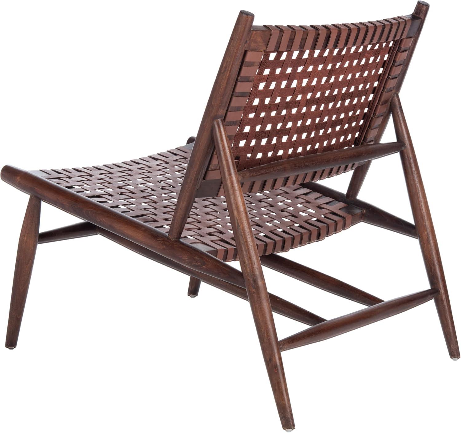 Soleil Accent Chair - ACH1001 - Cognac/Brown - Safavieh