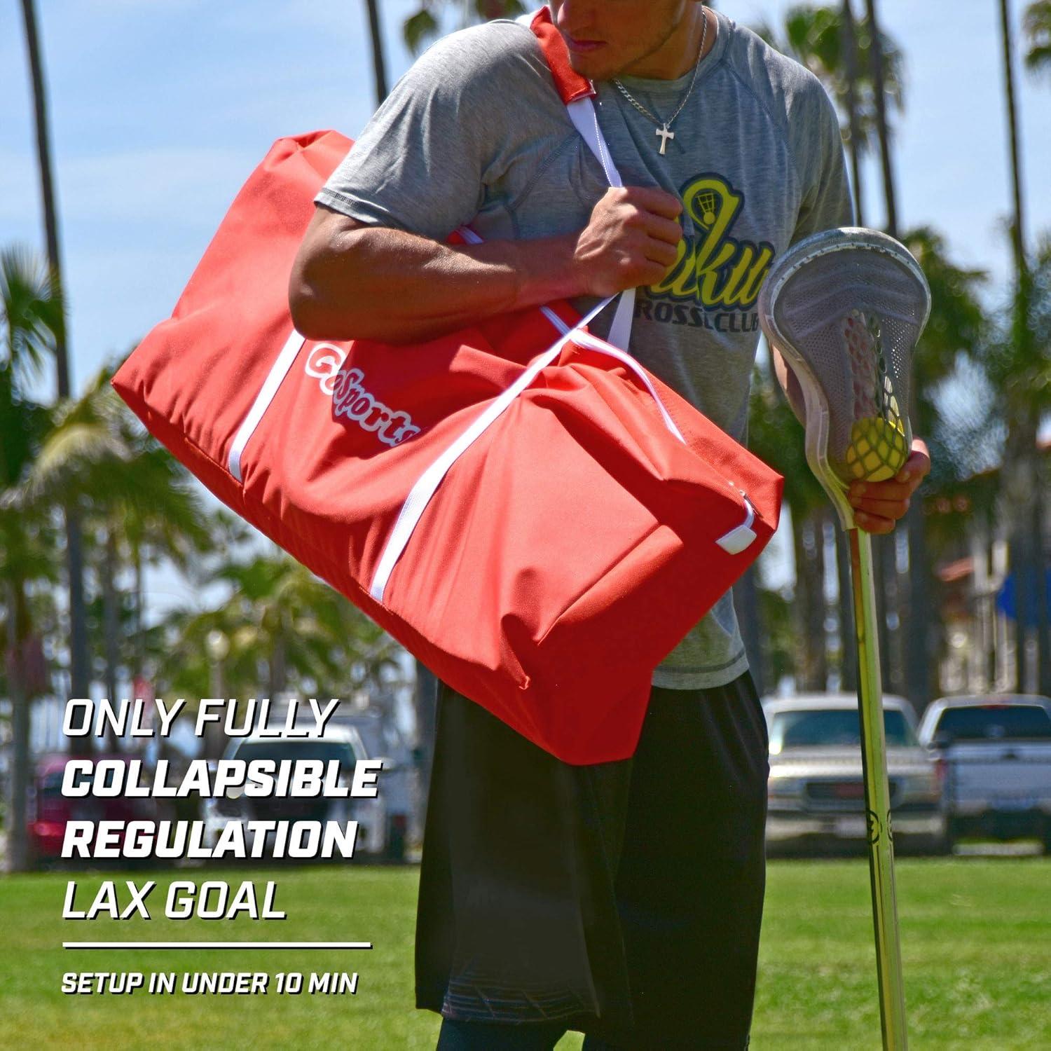 GoSports Portable Lacrosse Goal