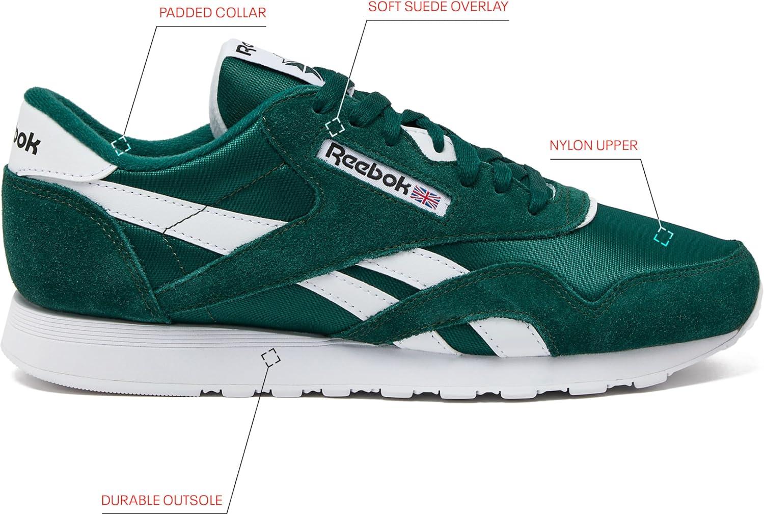 Reebok Adult Mens Classic Nylon Lifestyle Sneakers