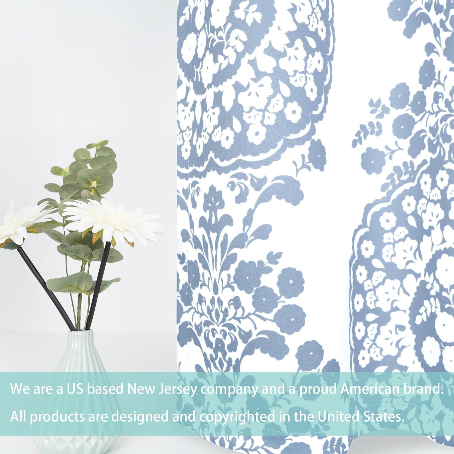 Silver Medallion Thermal Insulated Linen Blend Window Panels