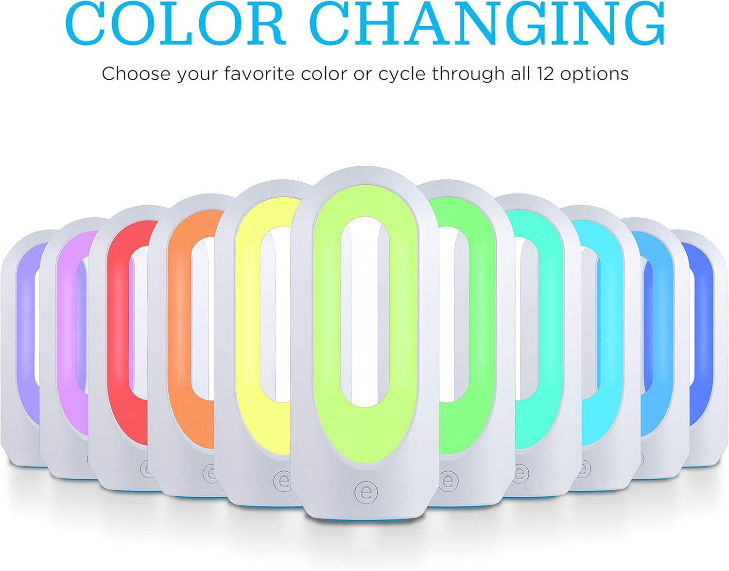 Track LED Color Changing Table Lamp White - Enbrighten