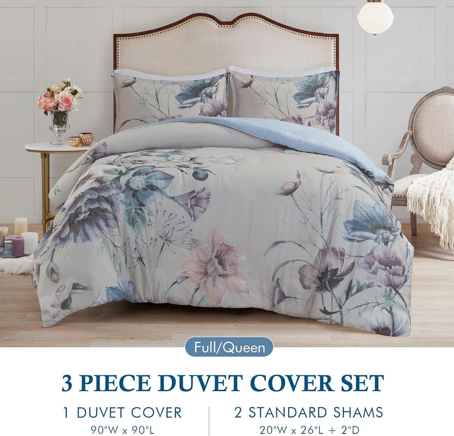Madison Park Gray Reversible Modern & Contemporary 6 Piece Duvet Cover Set