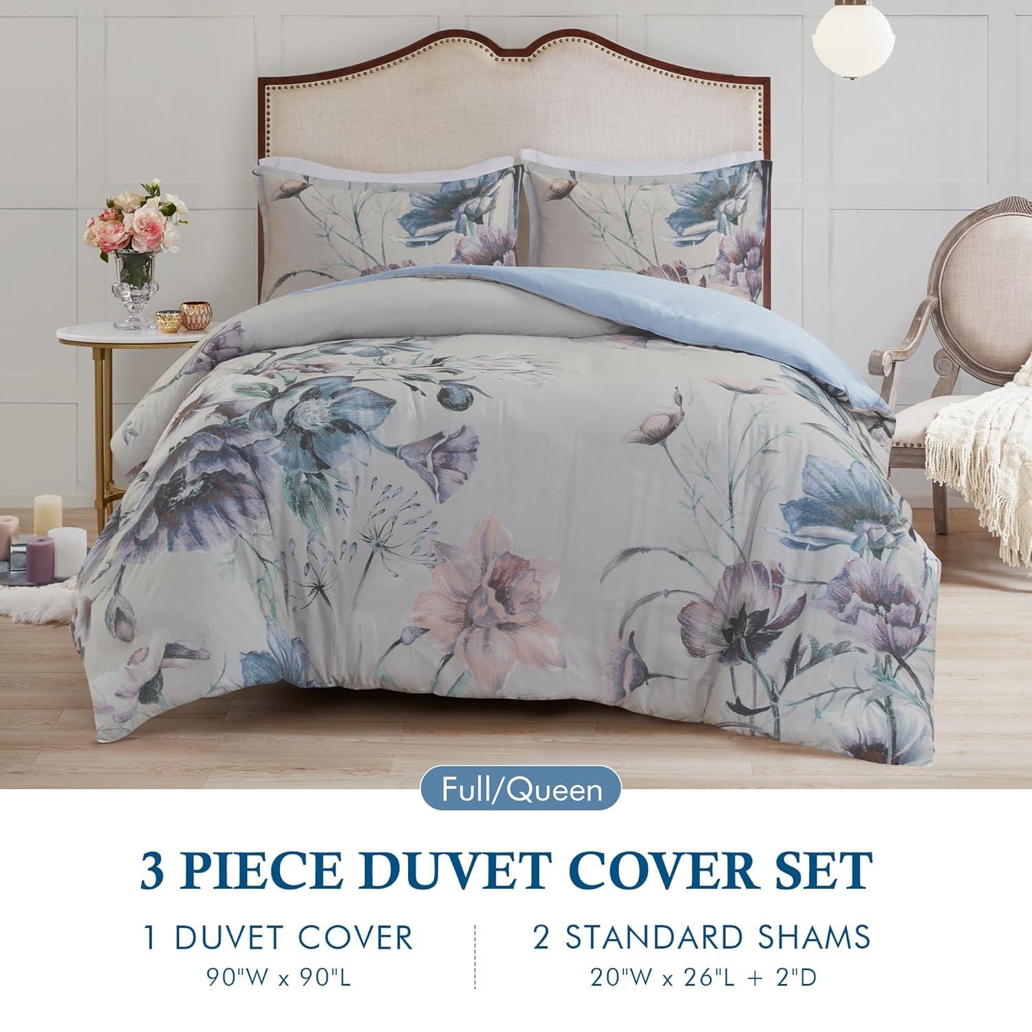 Madison Park Gray Reversible Modern & Contemporary 6 Piece Duvet Cover Set