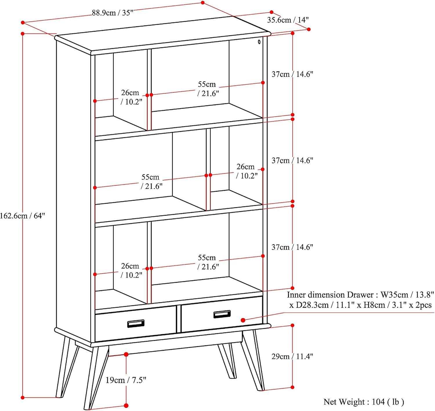 Kenesaw Storage Bookcase