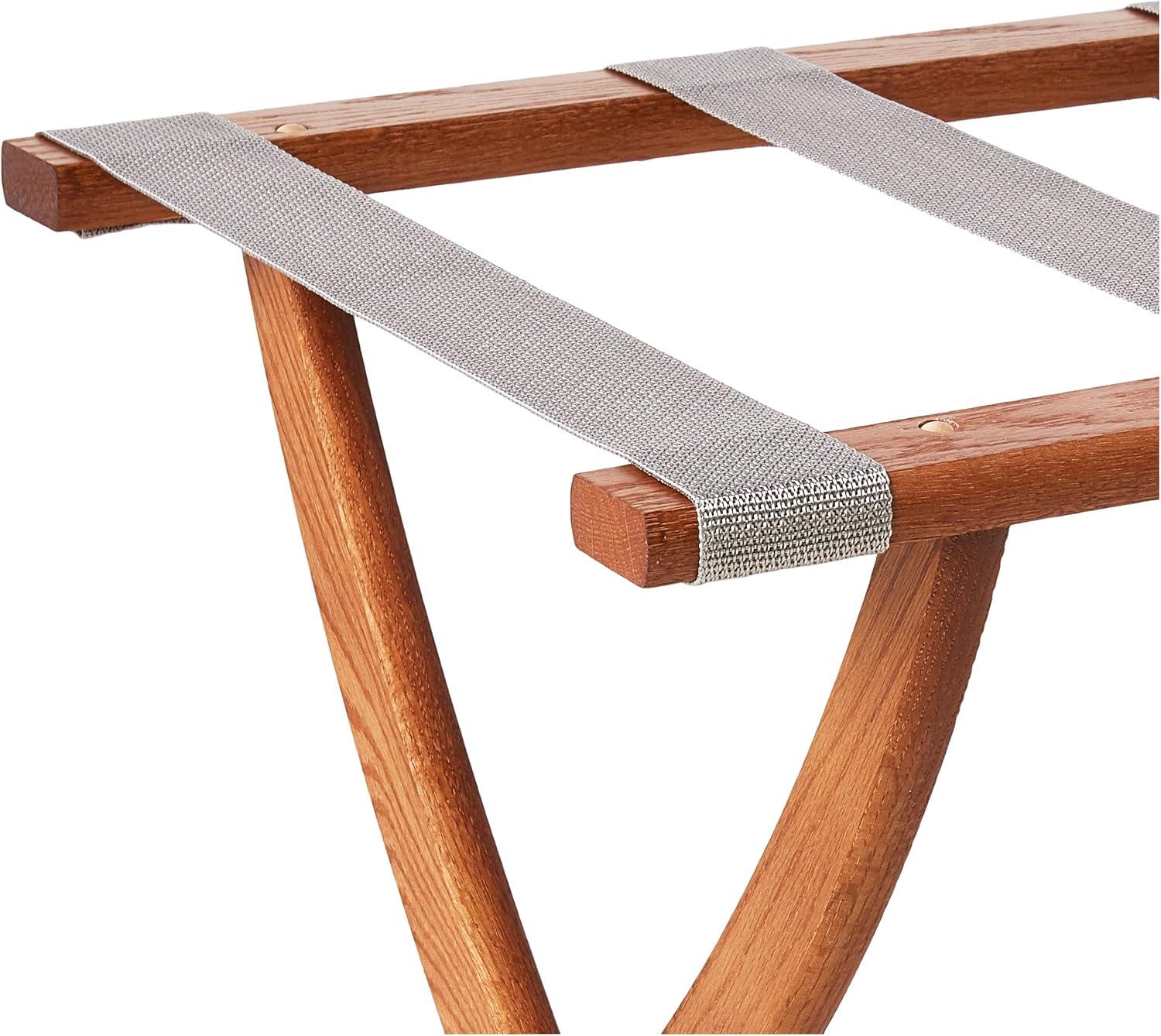 Folding Oak,Wood Luggage Rack