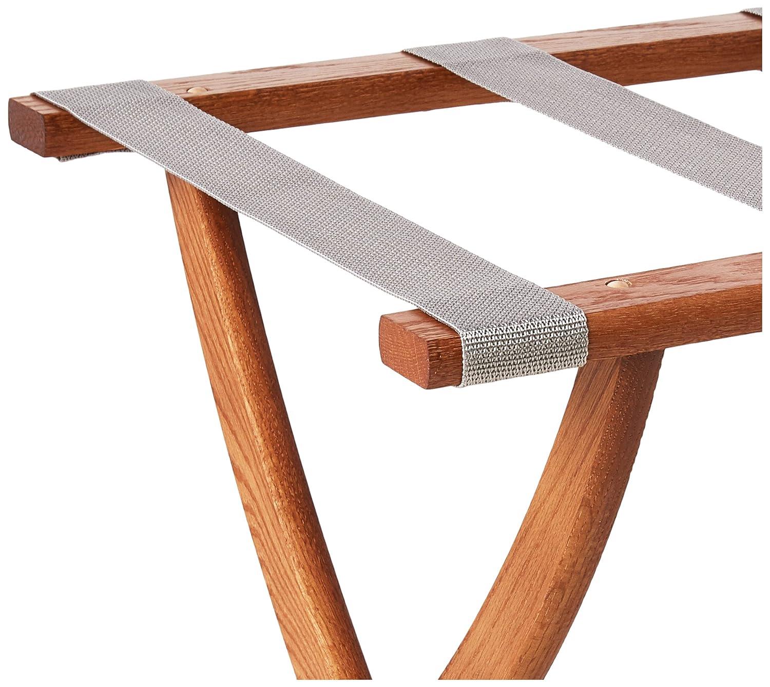 Folding Oak,Wood Luggage Rack