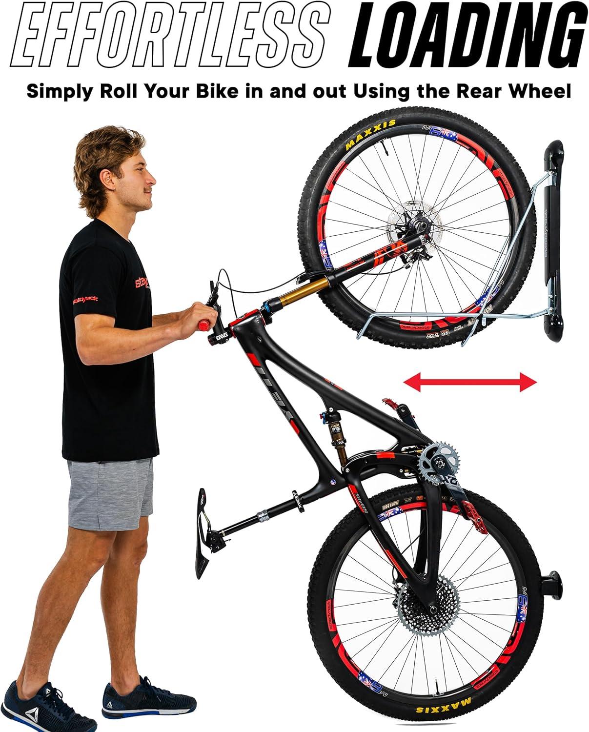 Bike Racks - Mountain Bike Rack - Wall Mounted Bike Rack Storage