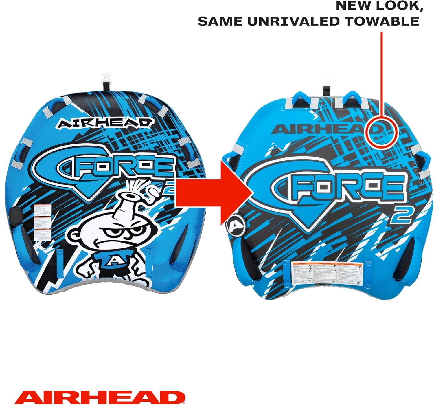 Airhead G-Force 2-Rider Towable Tube for Boating
