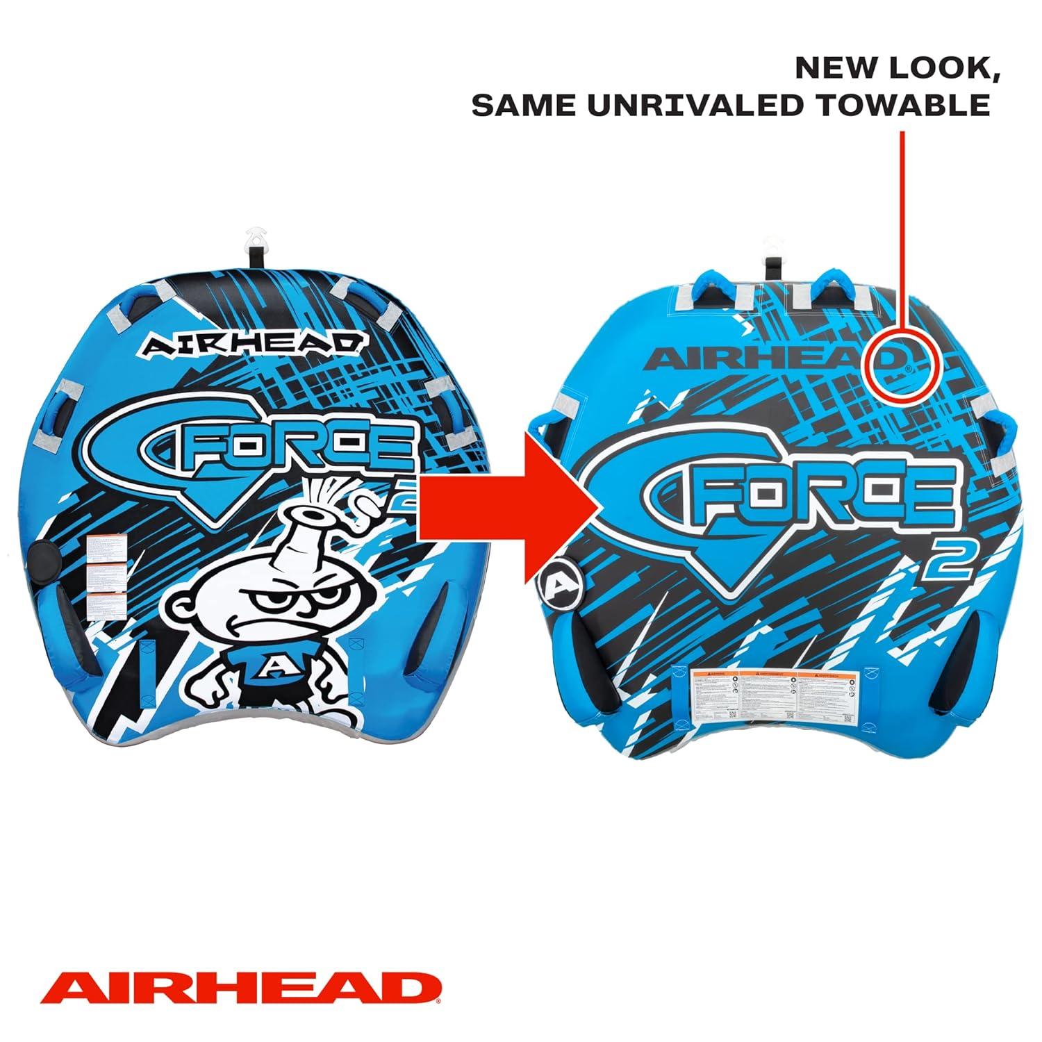 Airhead G-Force 2-Rider Towable Tube for Boating