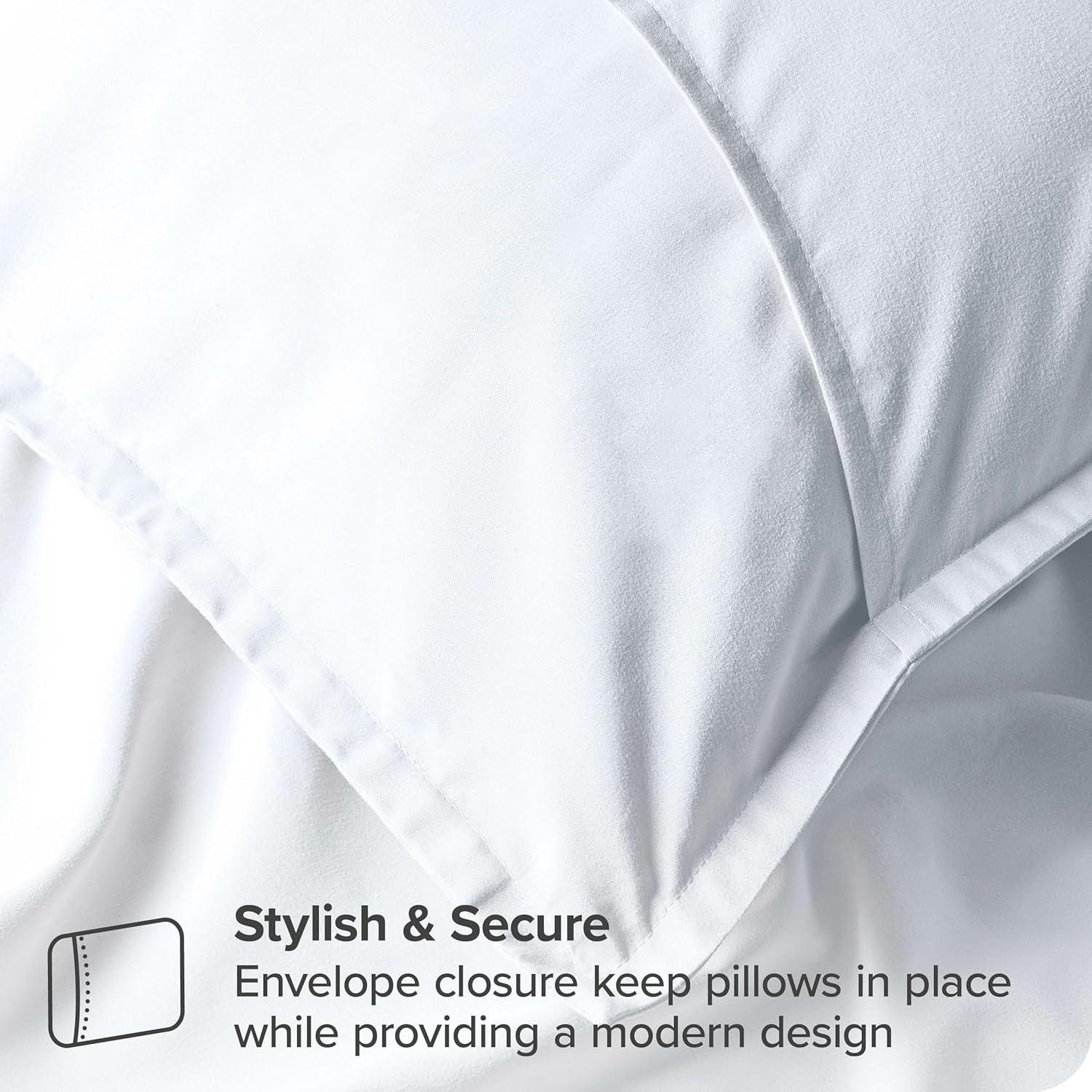 Bare Home Pillow Sham (Set of 2)