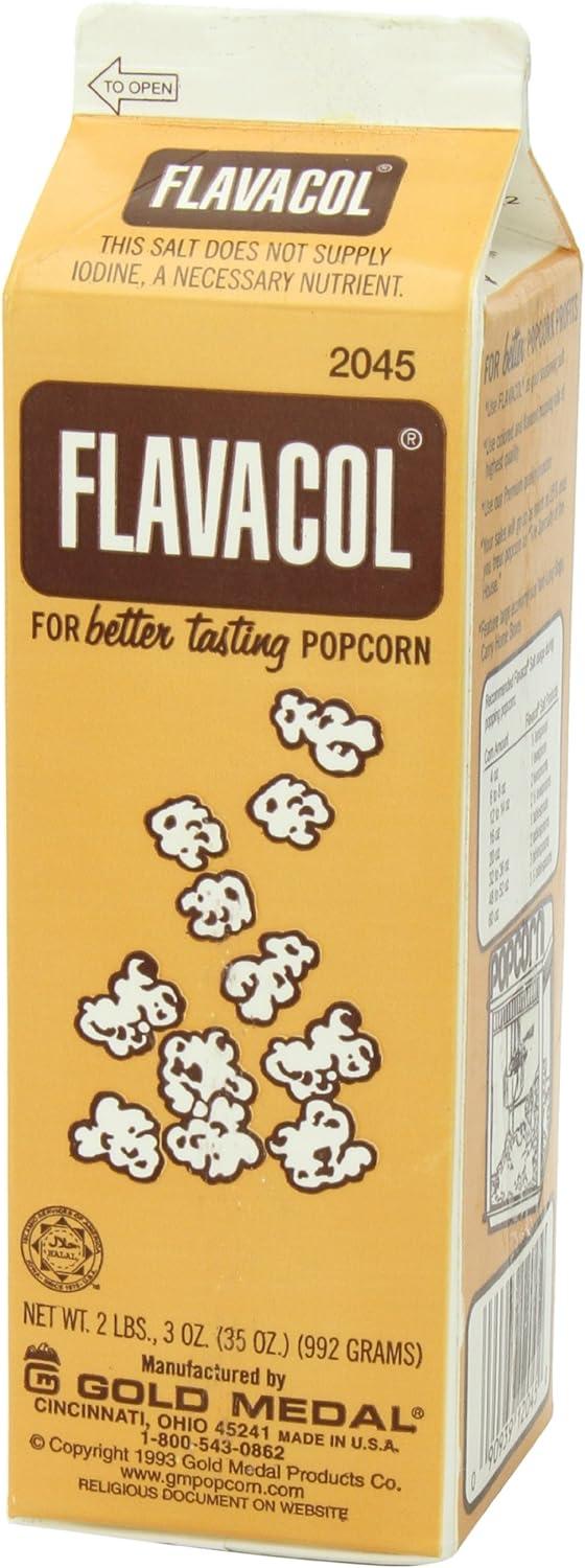 Gold Medal Prod. 2045 Flavacol Seasoning Popcorn Salt - 35 oz.