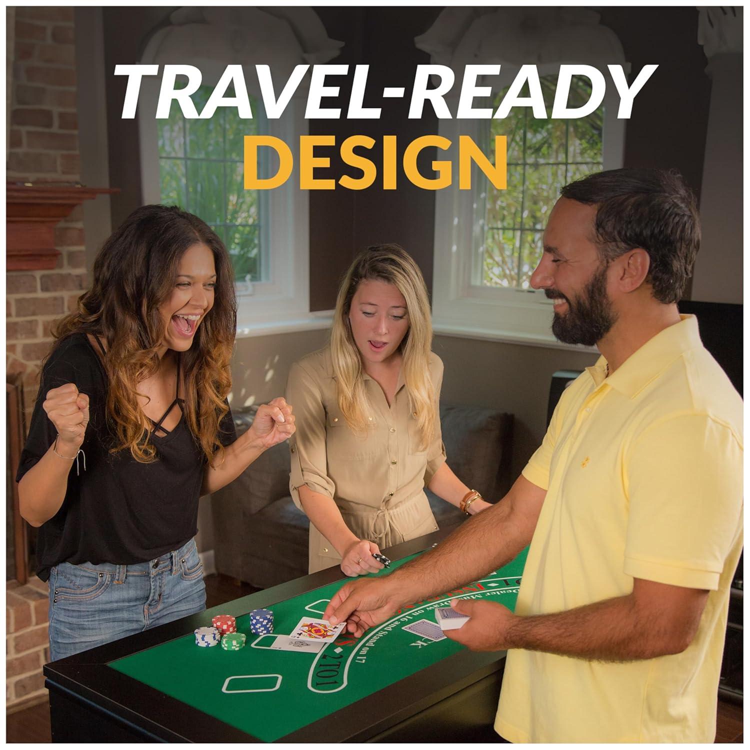 Hathaway Games 48" Monte Carlo Poker Table