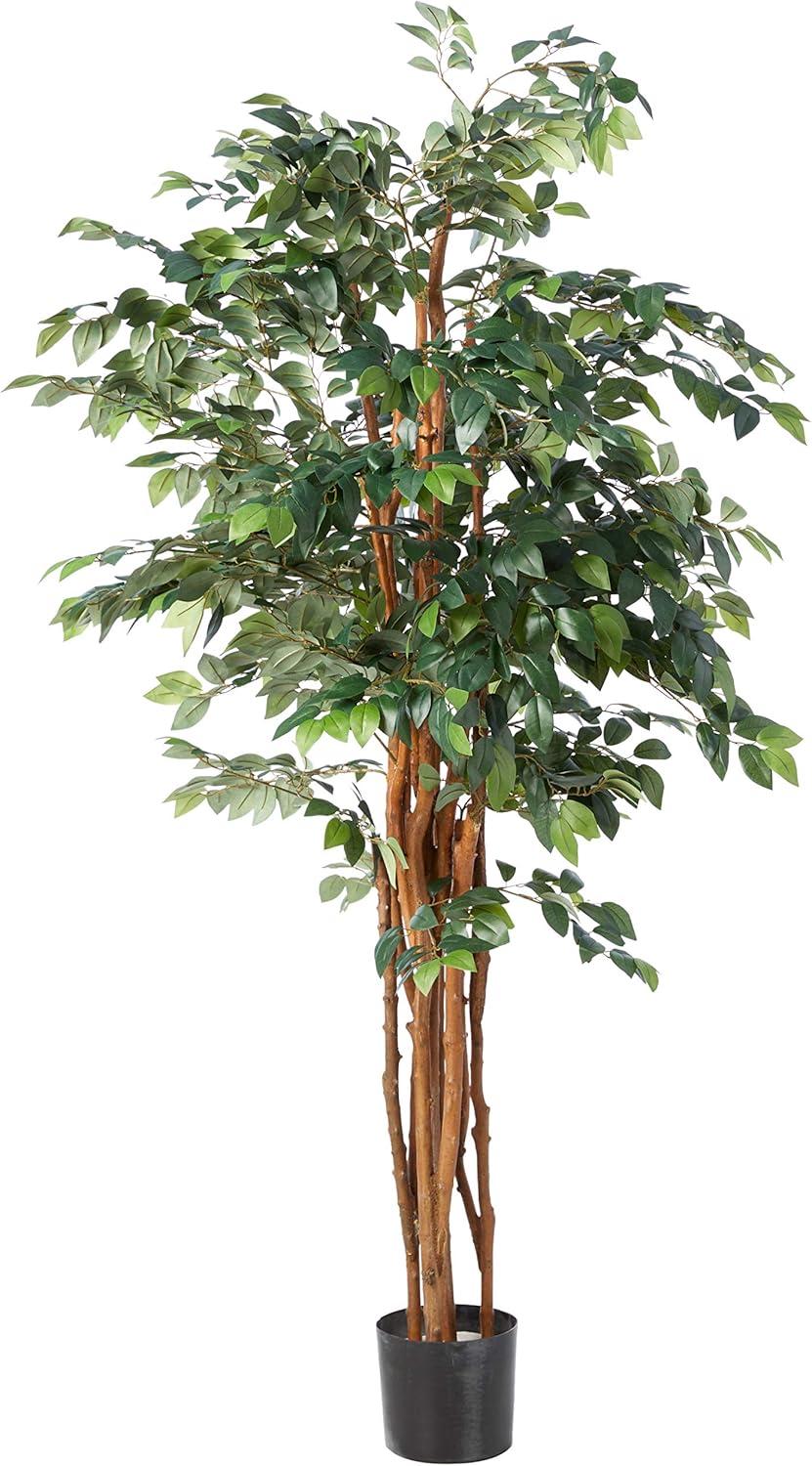 Nearly Natural 7-ft Sakaki Silk Tree