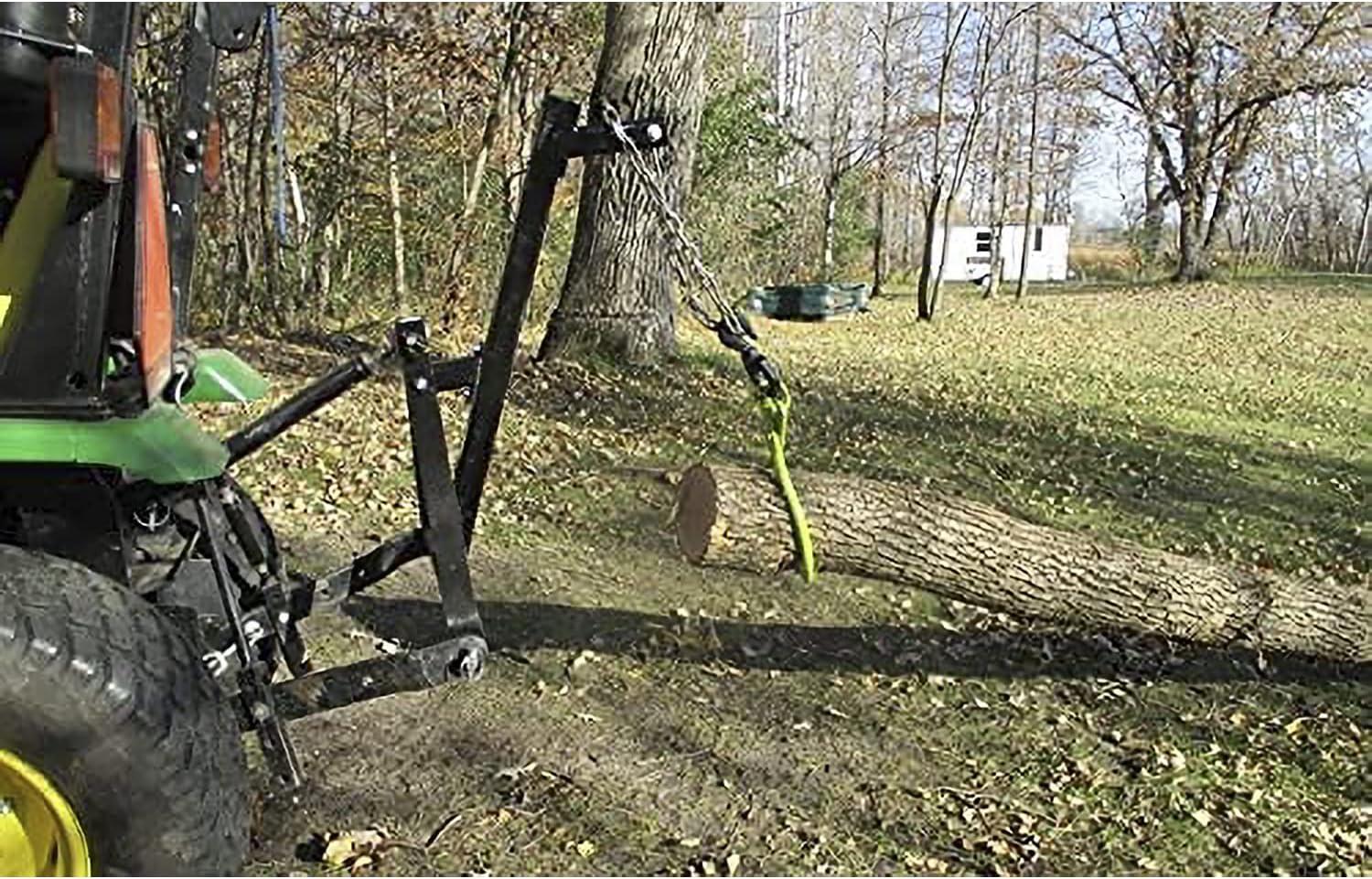 Timber Tuff 3 Point Log Skidding Arm for Category 1 Lawn Tractors