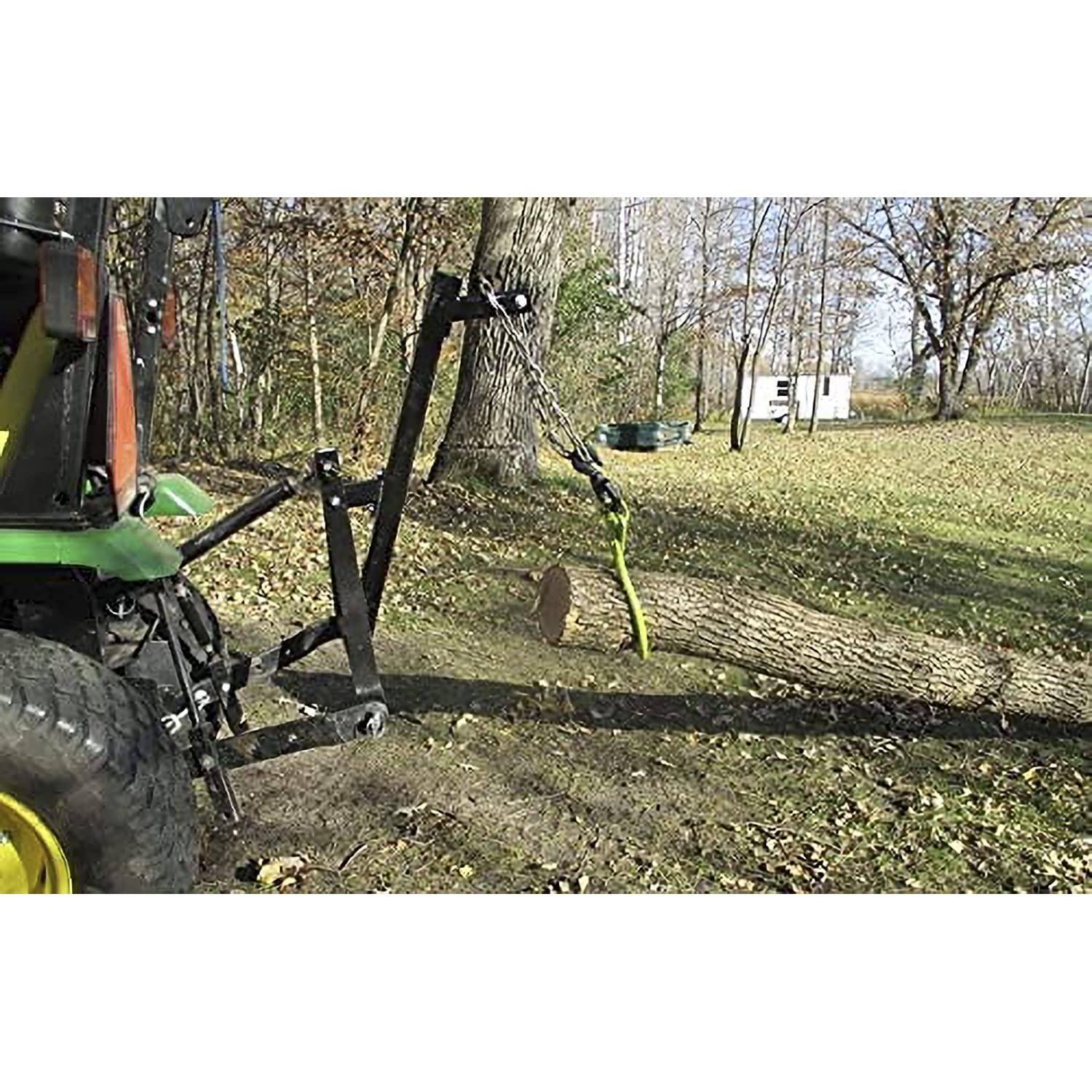 Timber Tuff 3 Point Log Skidding Arm for Category 1 Lawn Tractors
