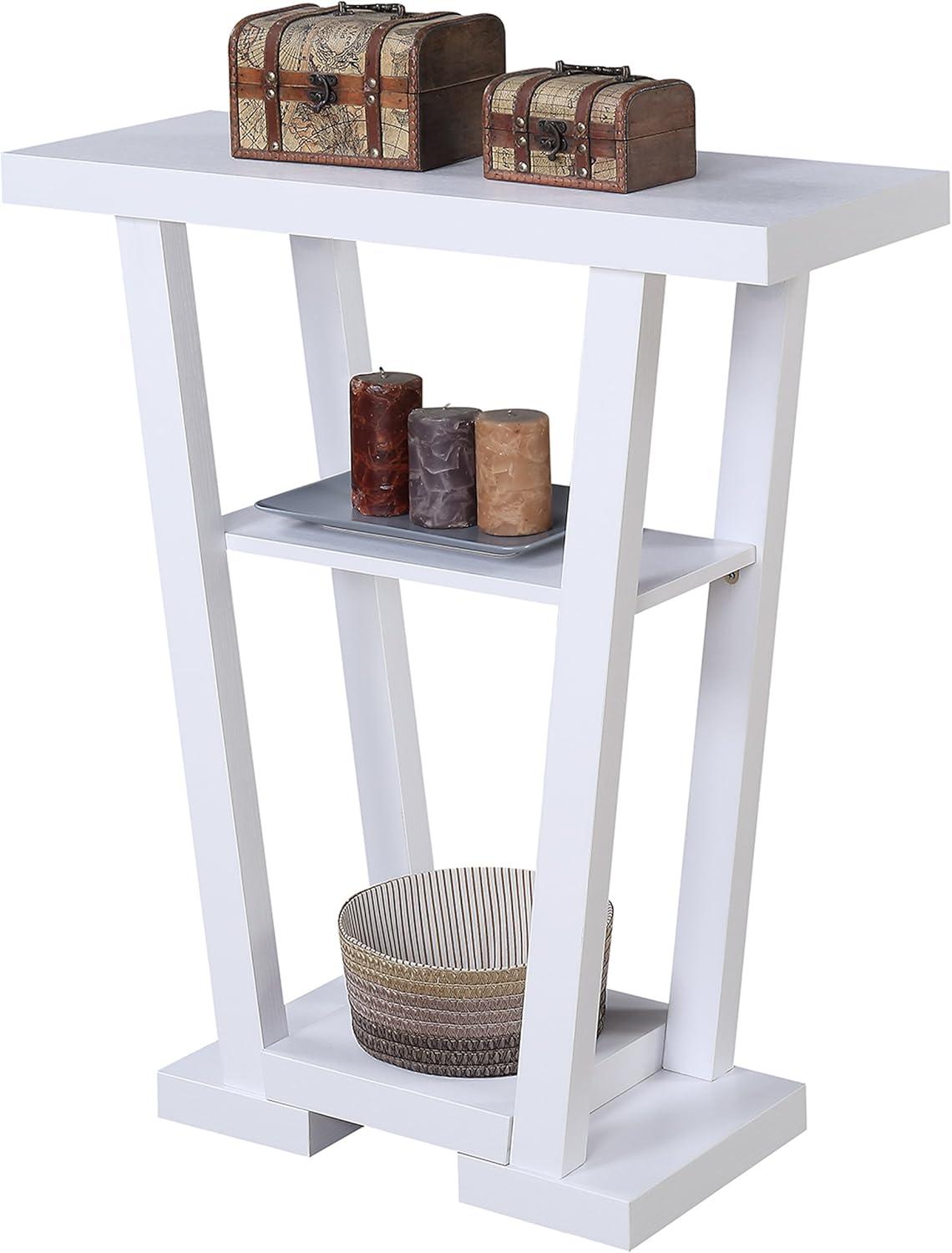 Convenience Concepts Newport V Console, Multiple Finishes