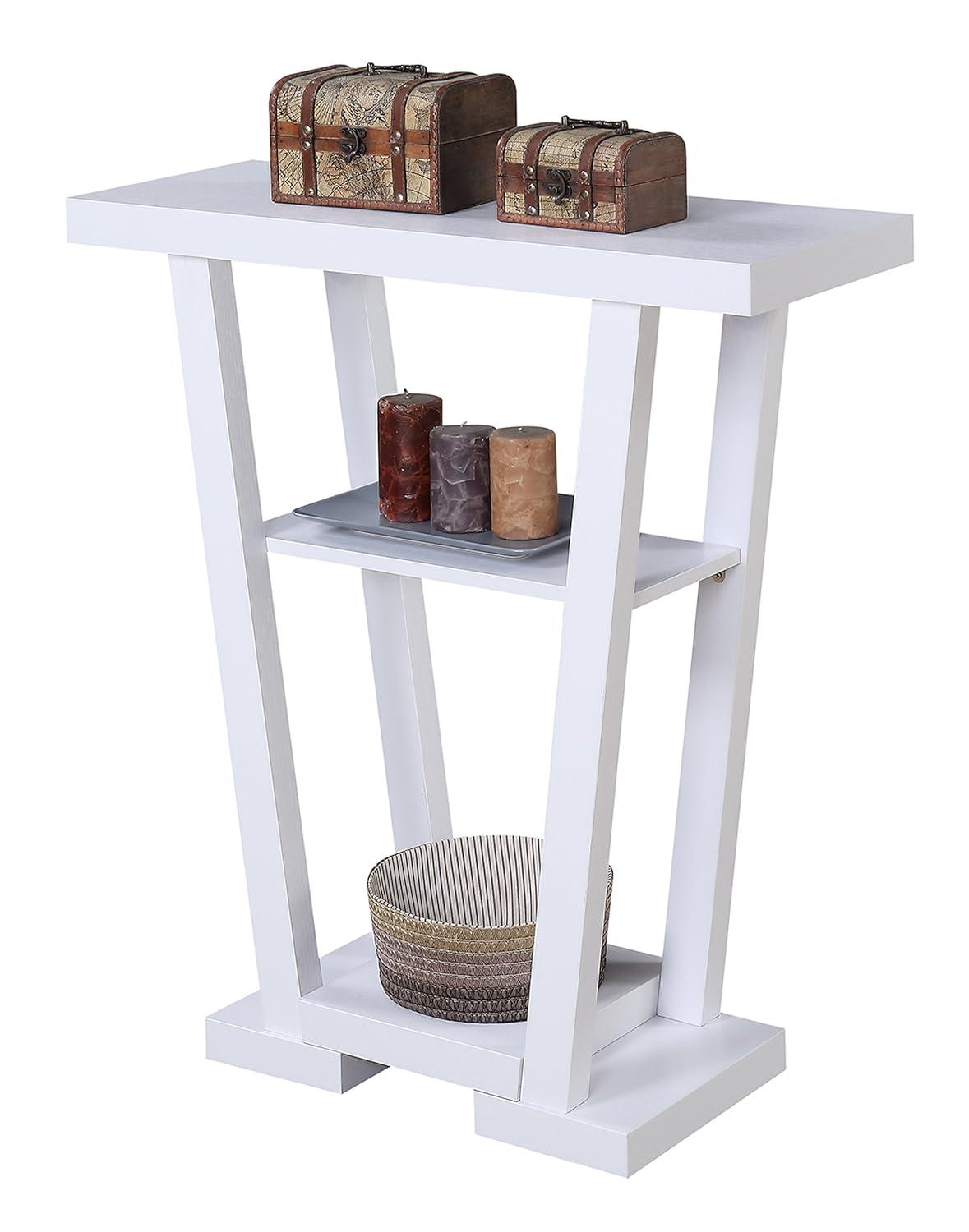 Convenience Concepts Newport V Console, Multiple Finishes