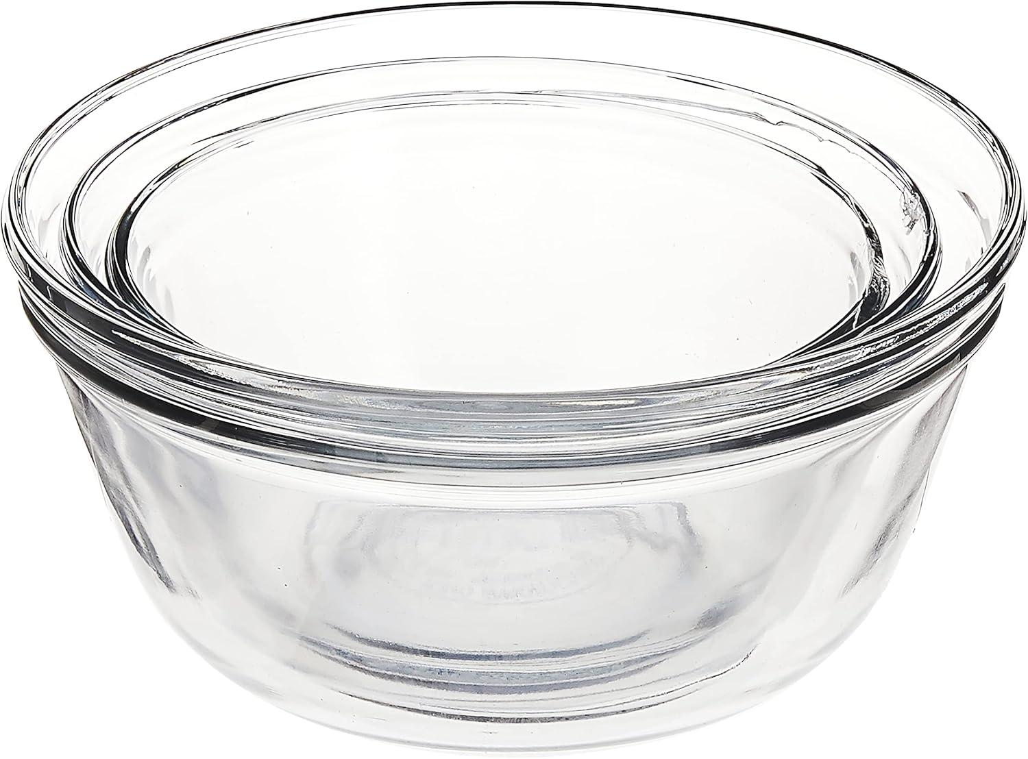 Anchor Anchor 3 Piece Glass Mixing Bowl Set