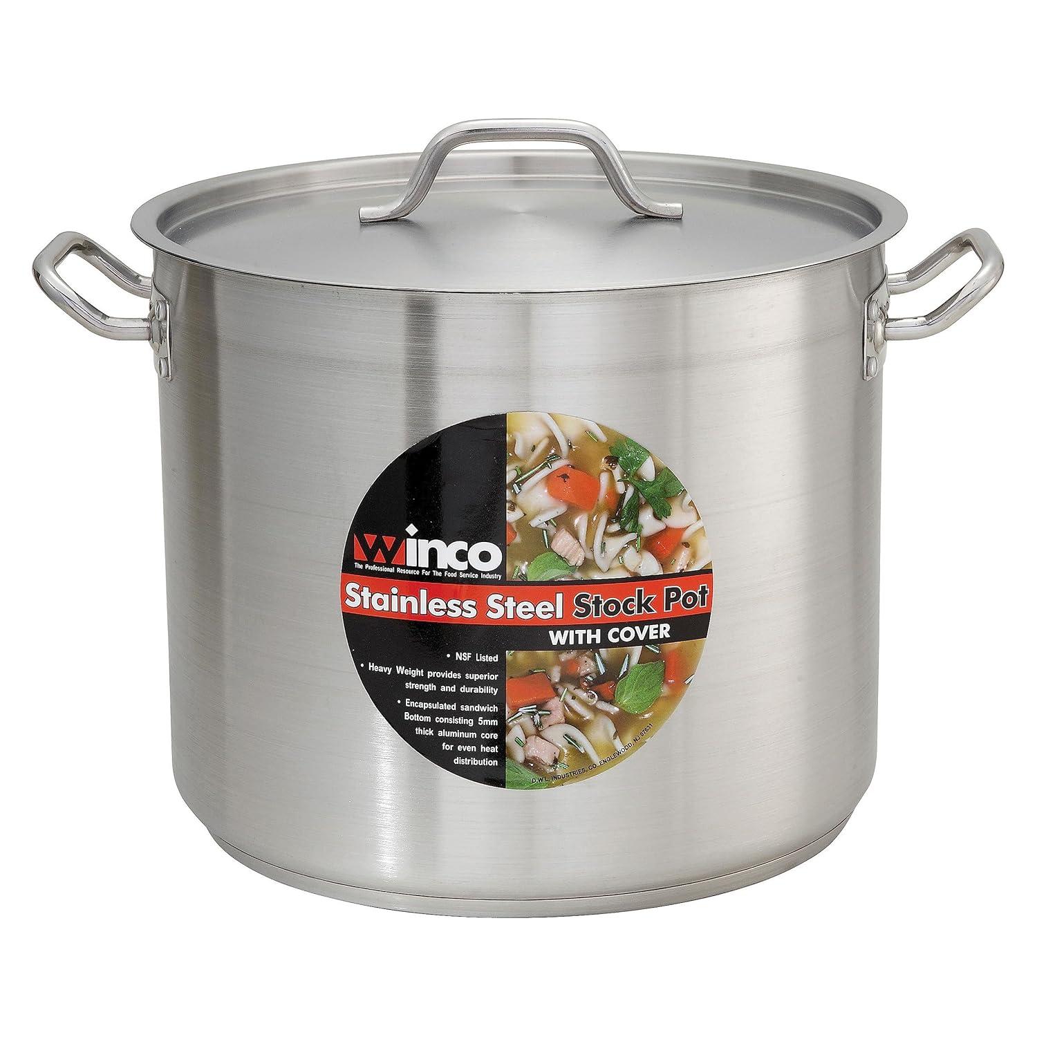 Winco Stainless Steel Stock Pot