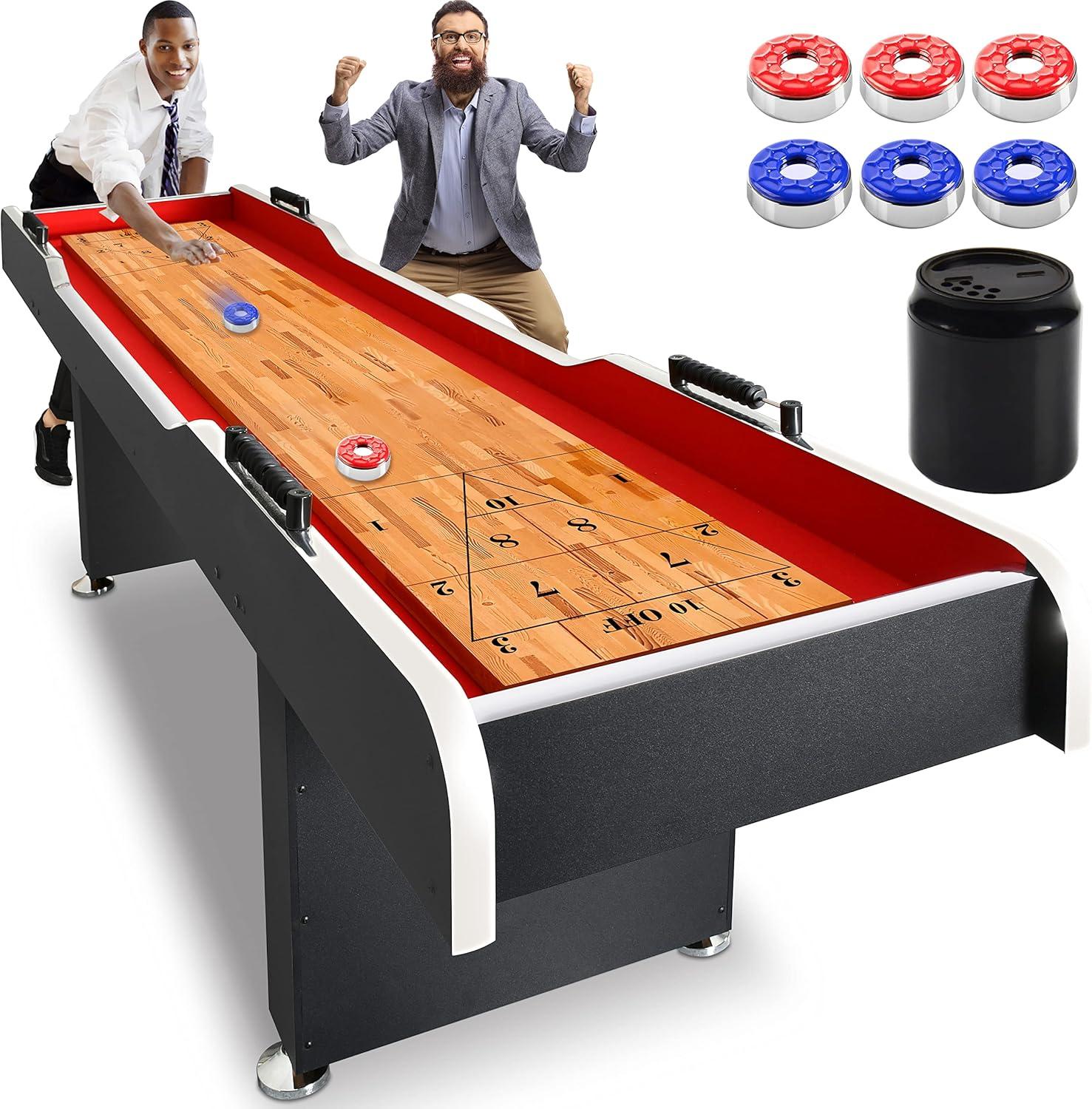 SereneLife 24.25'' 4 -Player Manufactured Wood Table Top Hockey