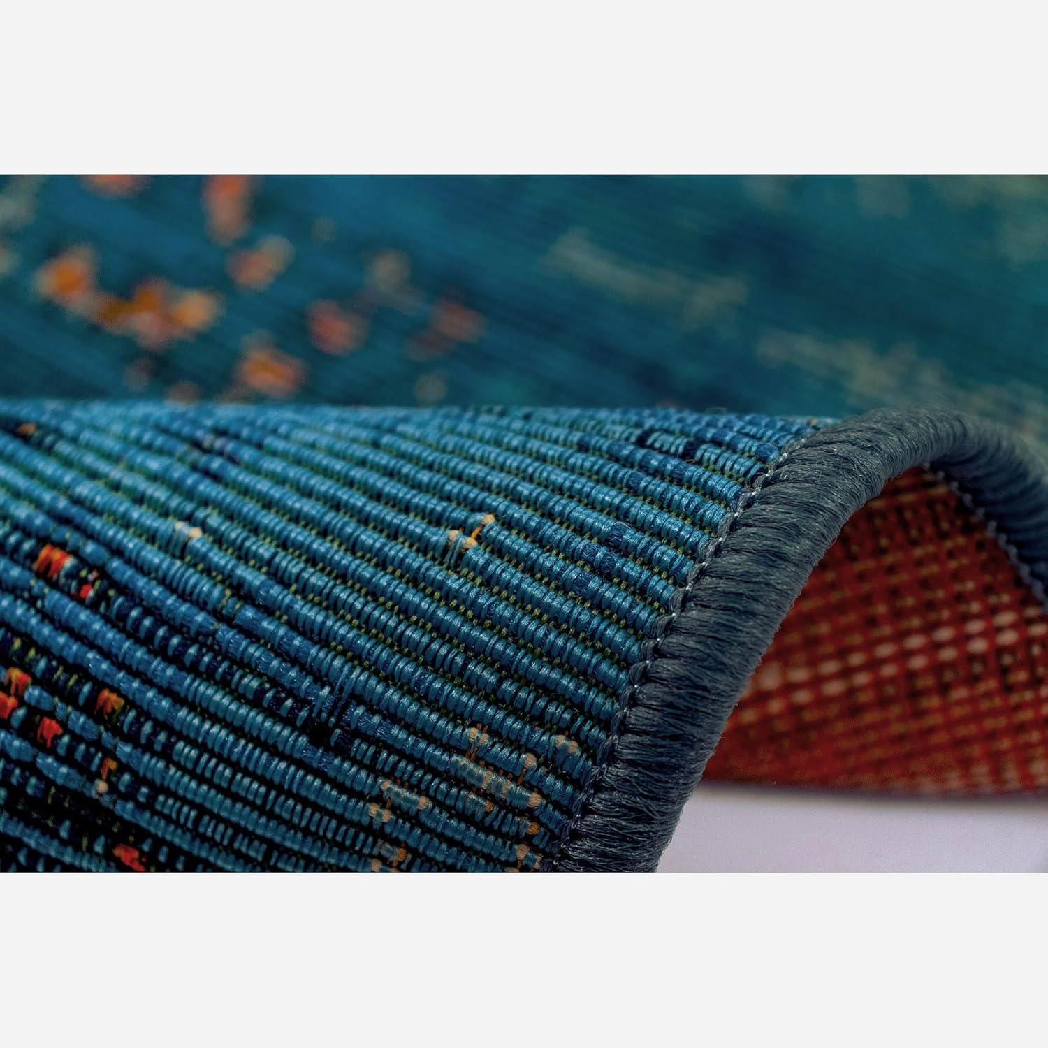 Liora Manne Marina Suzanie Indoor/Outdoor Area Rug Blue 3'11" x 5'10"