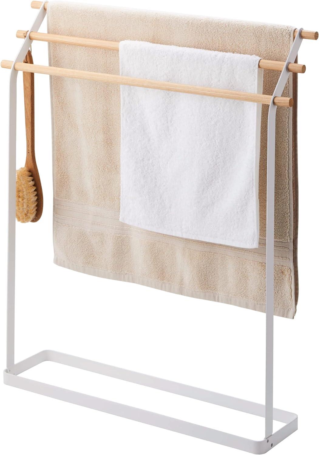 Yamazaki Free-Standing Towel Rack