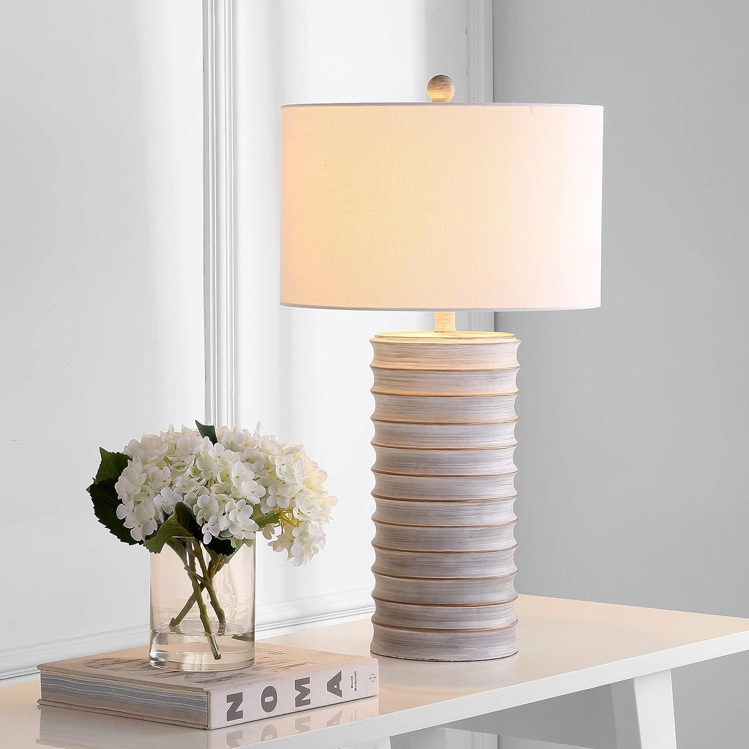 Poppy Resin Table Lamp