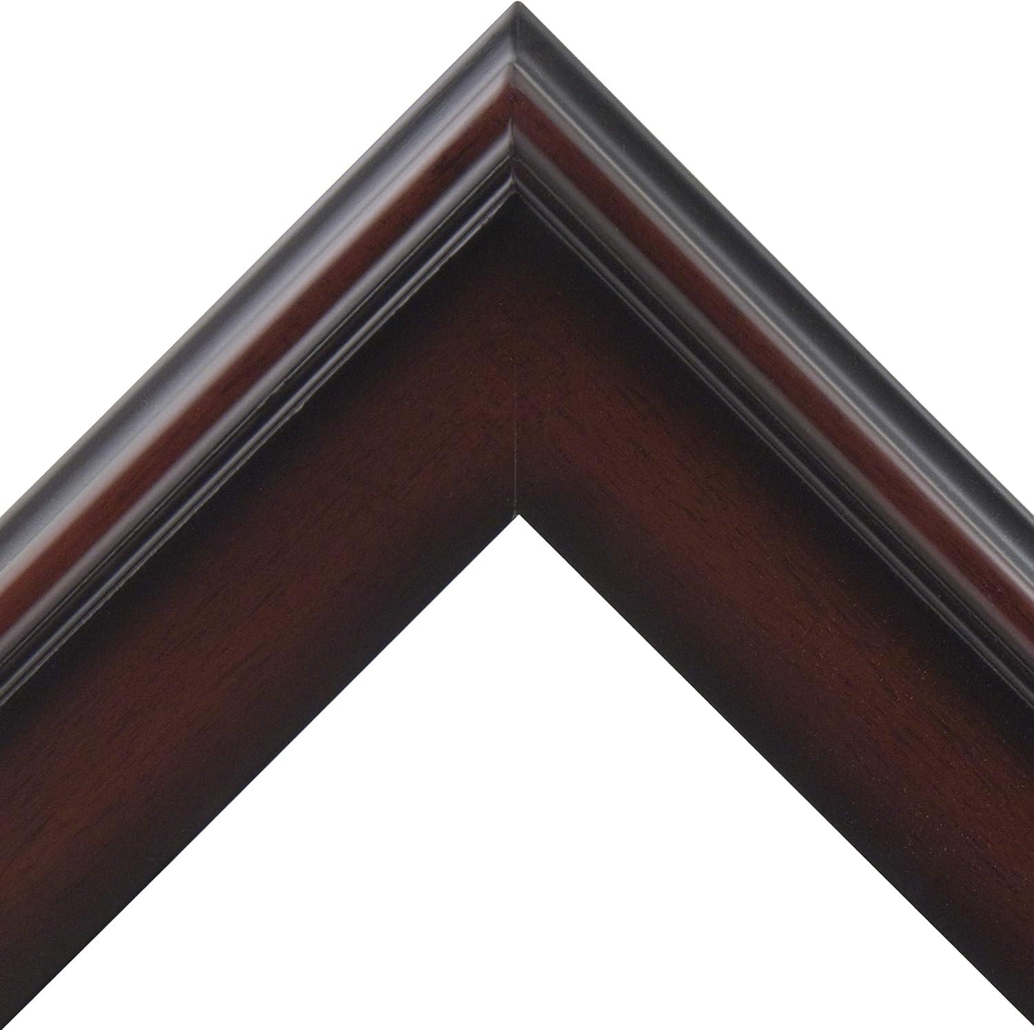 Creative Mark Plein Air Wooden Picture Frame - 6X8 Mahogany - Professional Single Frame for Art Panels, Stretched Canvas, Pictures and More, glass and backing not included