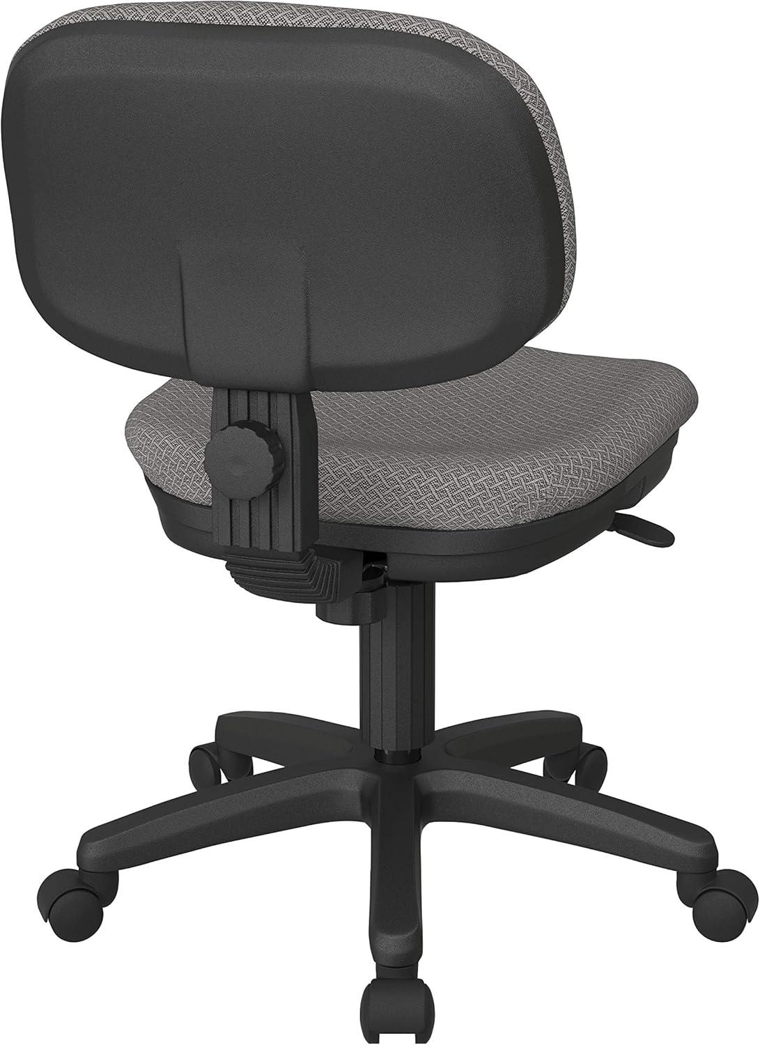 Flint Fabric Swivel Task Chair with Pneumatic Height Adjustment