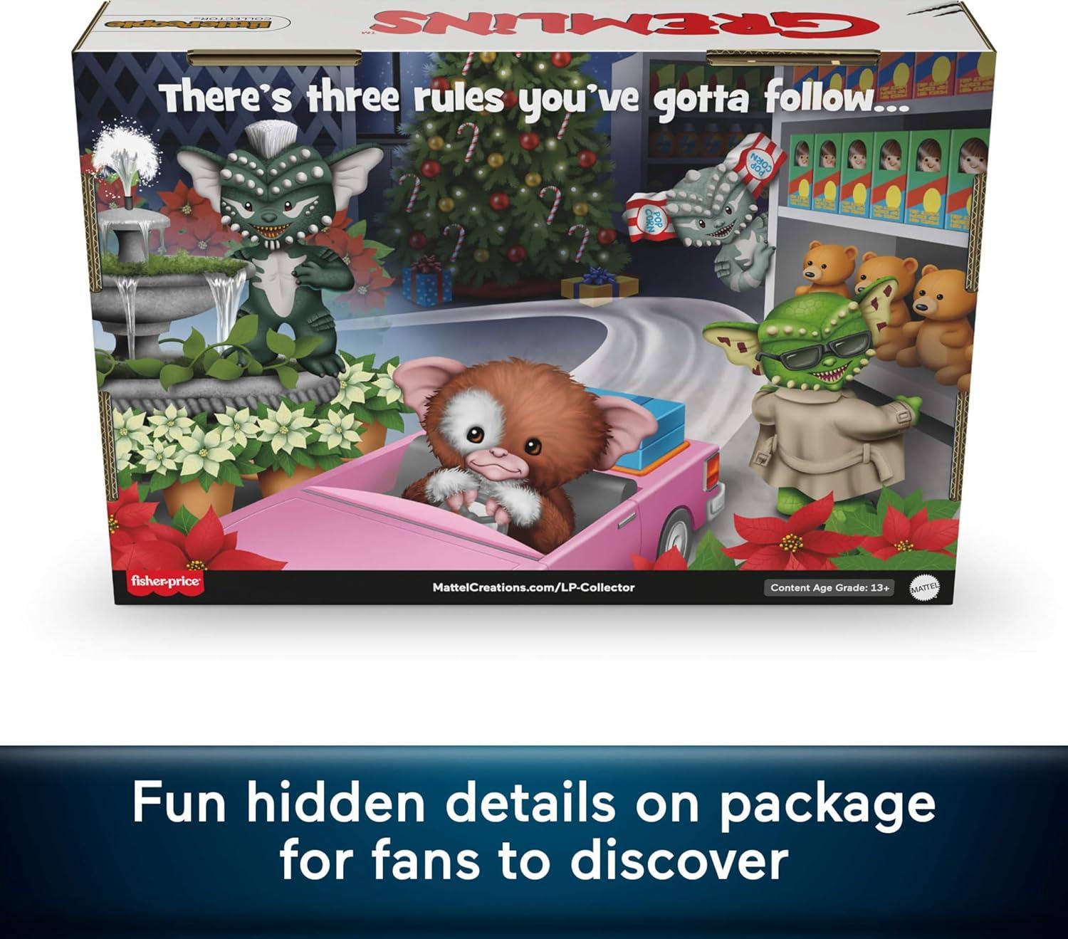 Little People Collector Gremlins Movie Special Edition Set for Adults & Fans, 4 Figures