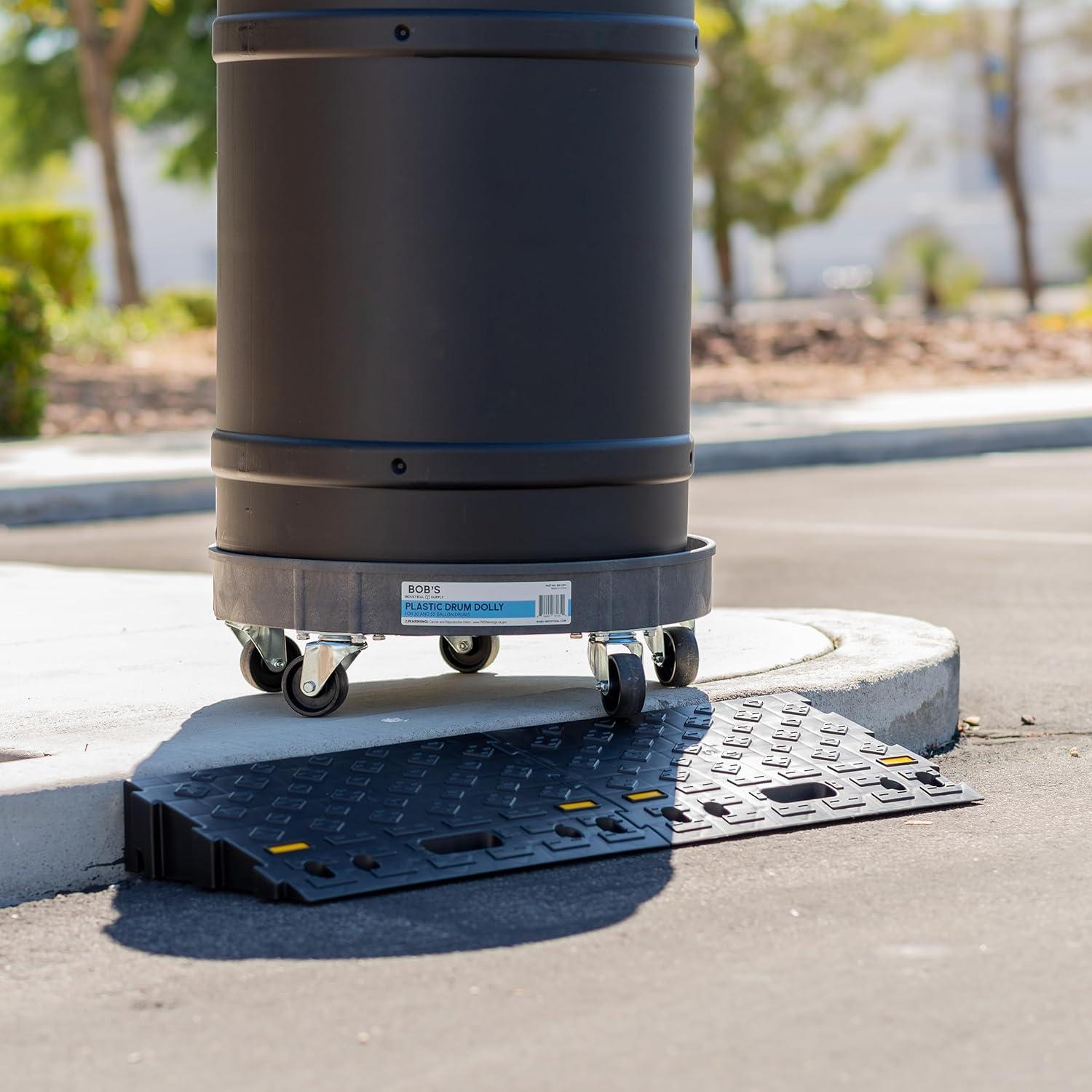 BISupply | 30 55 Gal Drum Dolly Barrel Dolly for 55 Gallon Drum Dolly 55 Gallon