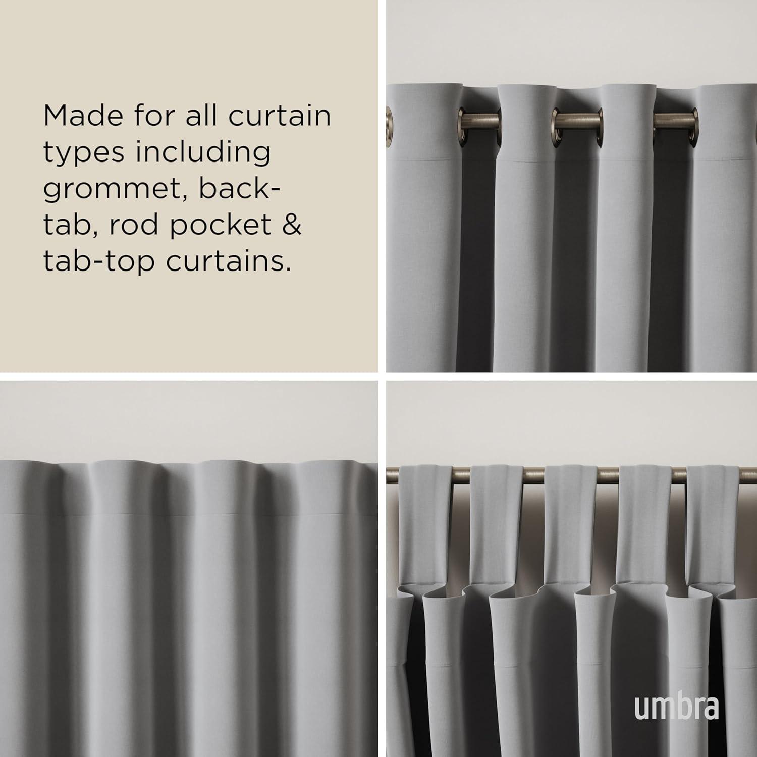 Umbra Cappa Adjustable Single Curtain Rod