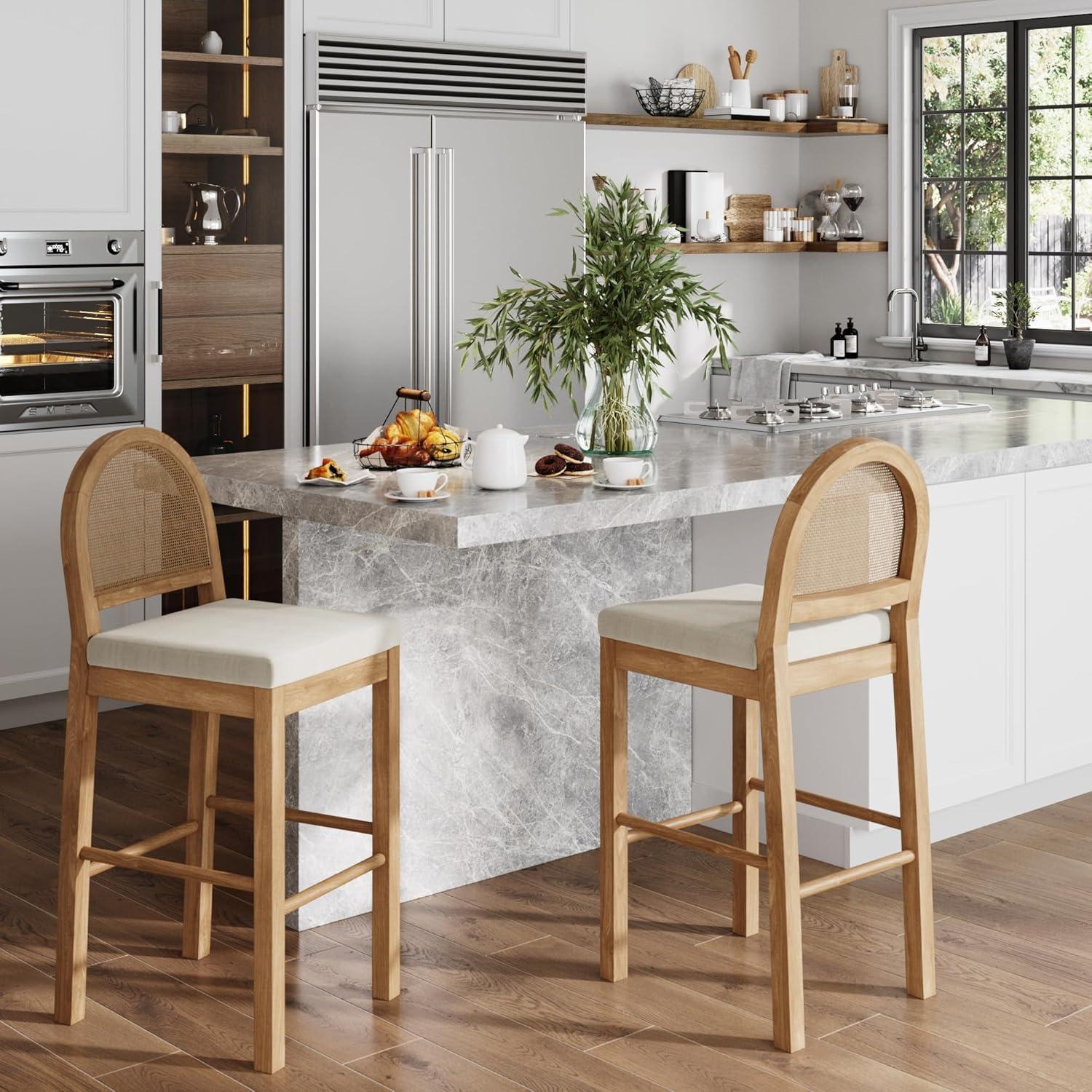 Nathan James Boucle Counter Stool