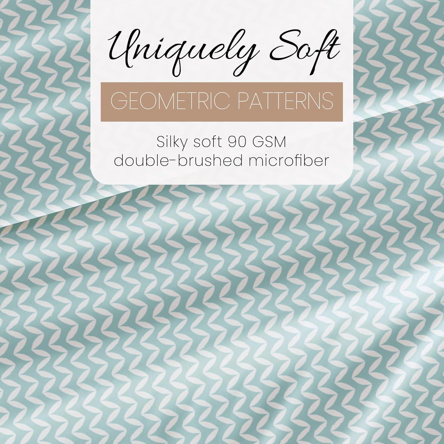 Simply Soft Chevron Geo Pattern Sheet Set