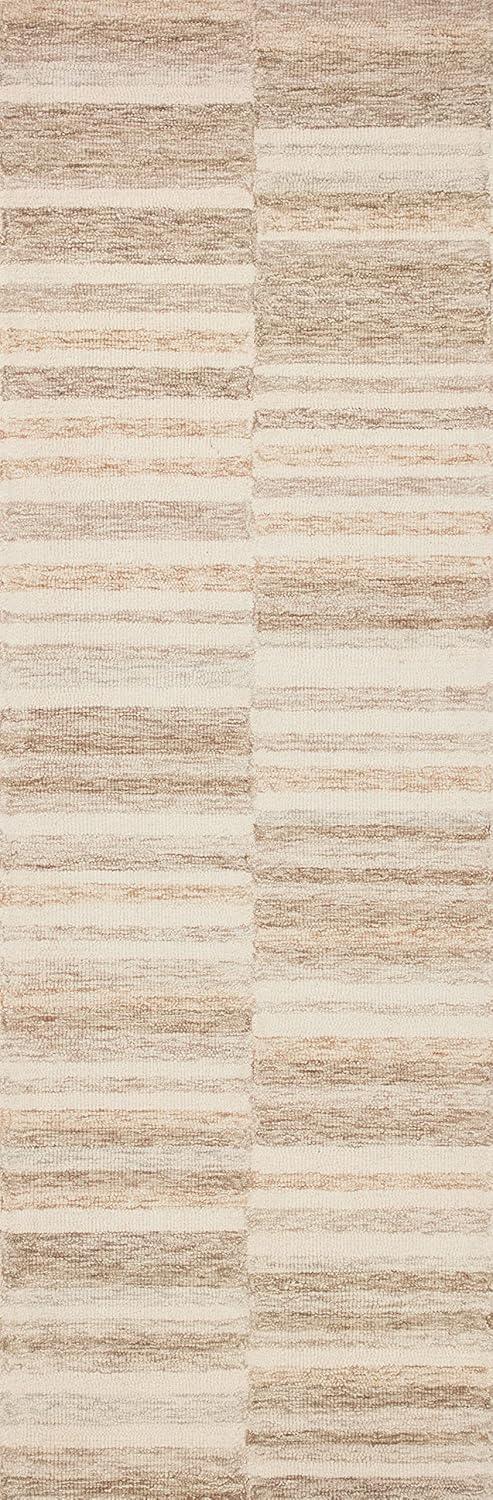 Chris Loves Julia x Loloi Chris Collection CHR-03 Ivory / Clay, TransitionalArea Rug