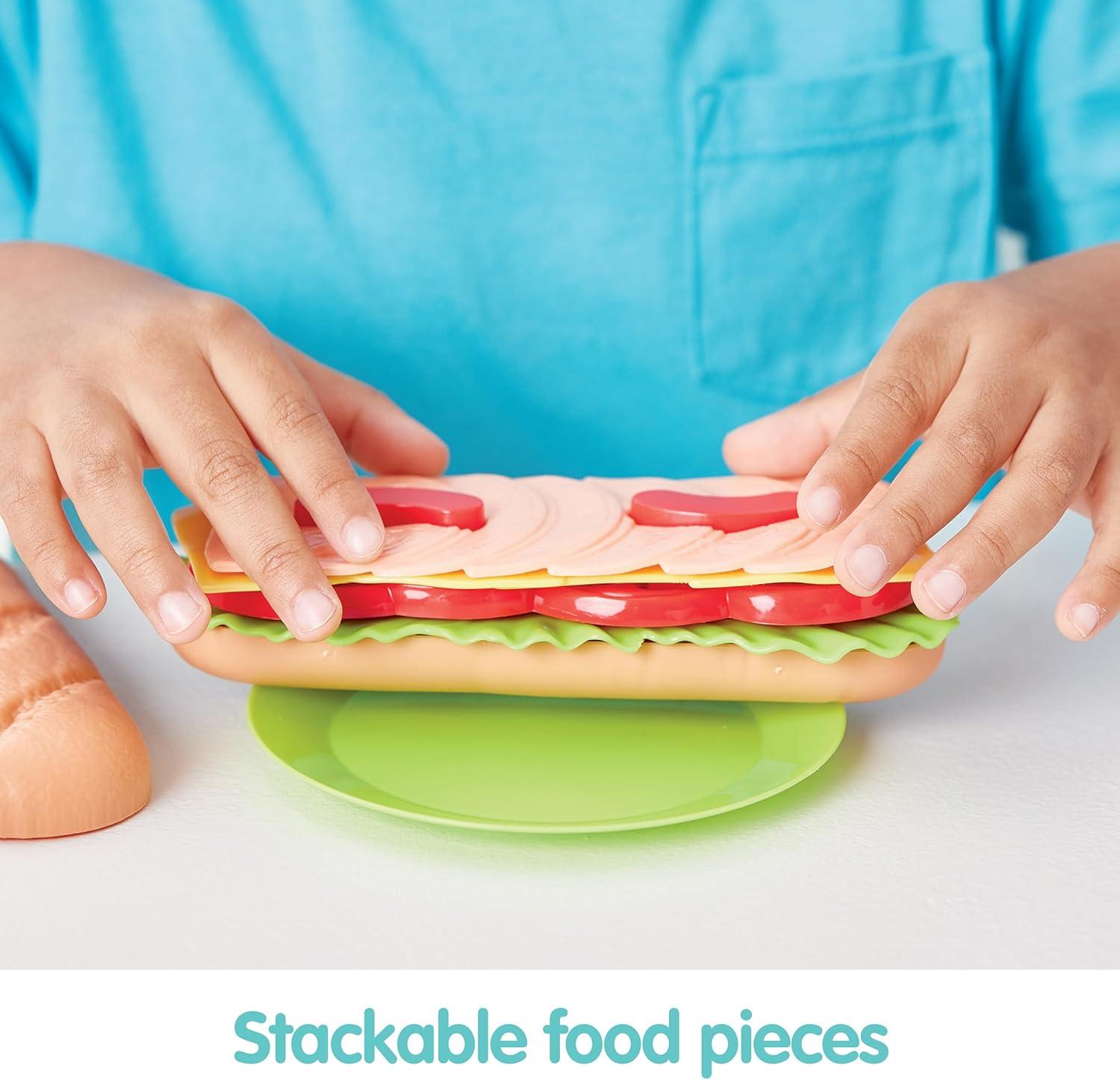 Kidoozie Lunch for Two Picnic Set - Spark Imaginative Feasts with Play Food Fun - The Perfect Indoor or Outdoor Playset for Ages 2+