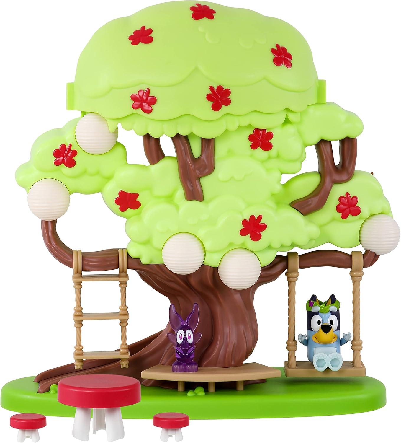 Bluey Tree Playset Flower Crown Bluey, Fairy Figures, and Accessories Preschool Ages 3+