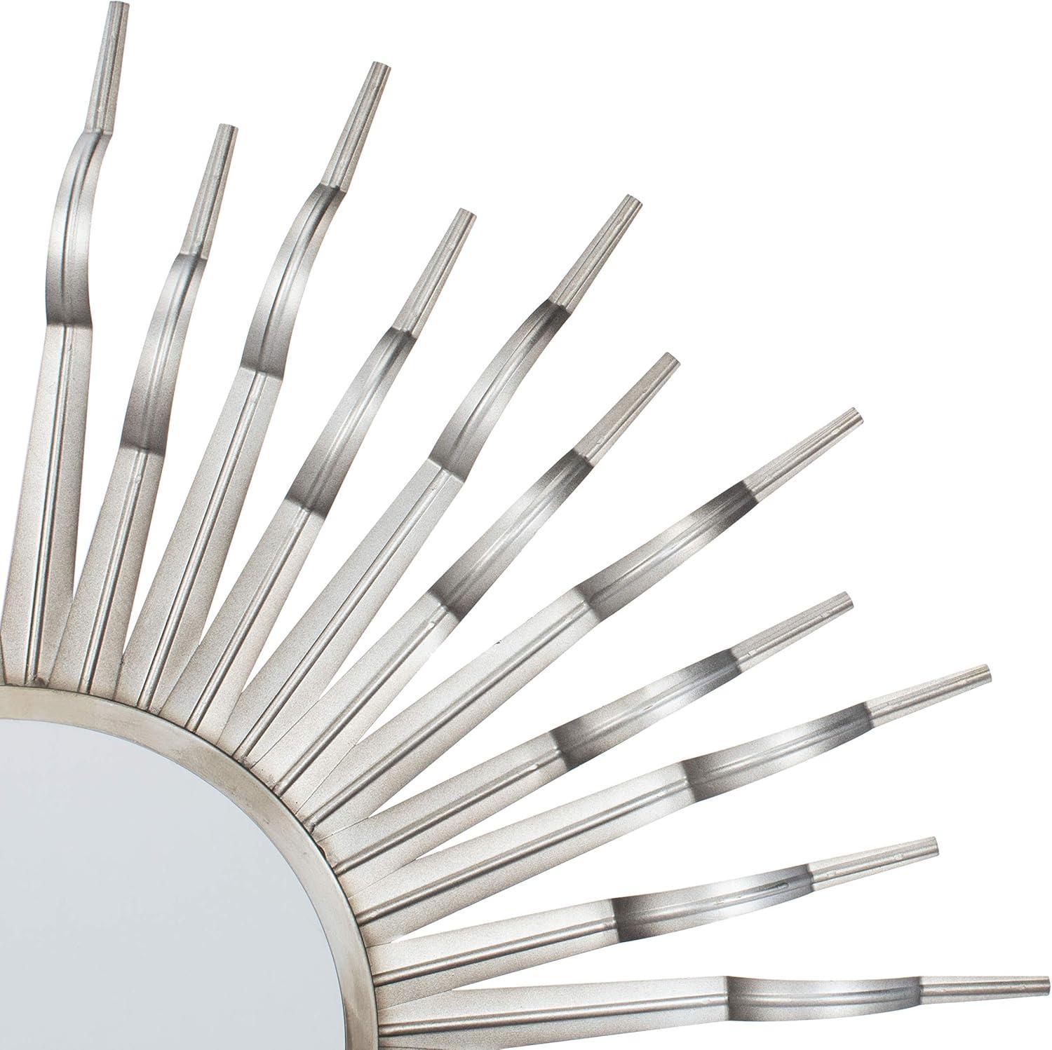 Naya Sunburst Mirror - Gunmetal  - Safavieh