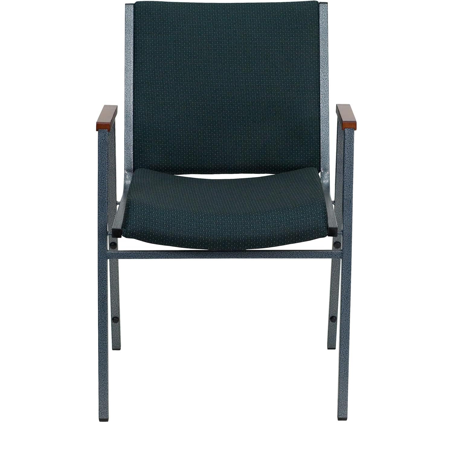 Offex Aliya Heavy Duty Stack Chair with Arms
