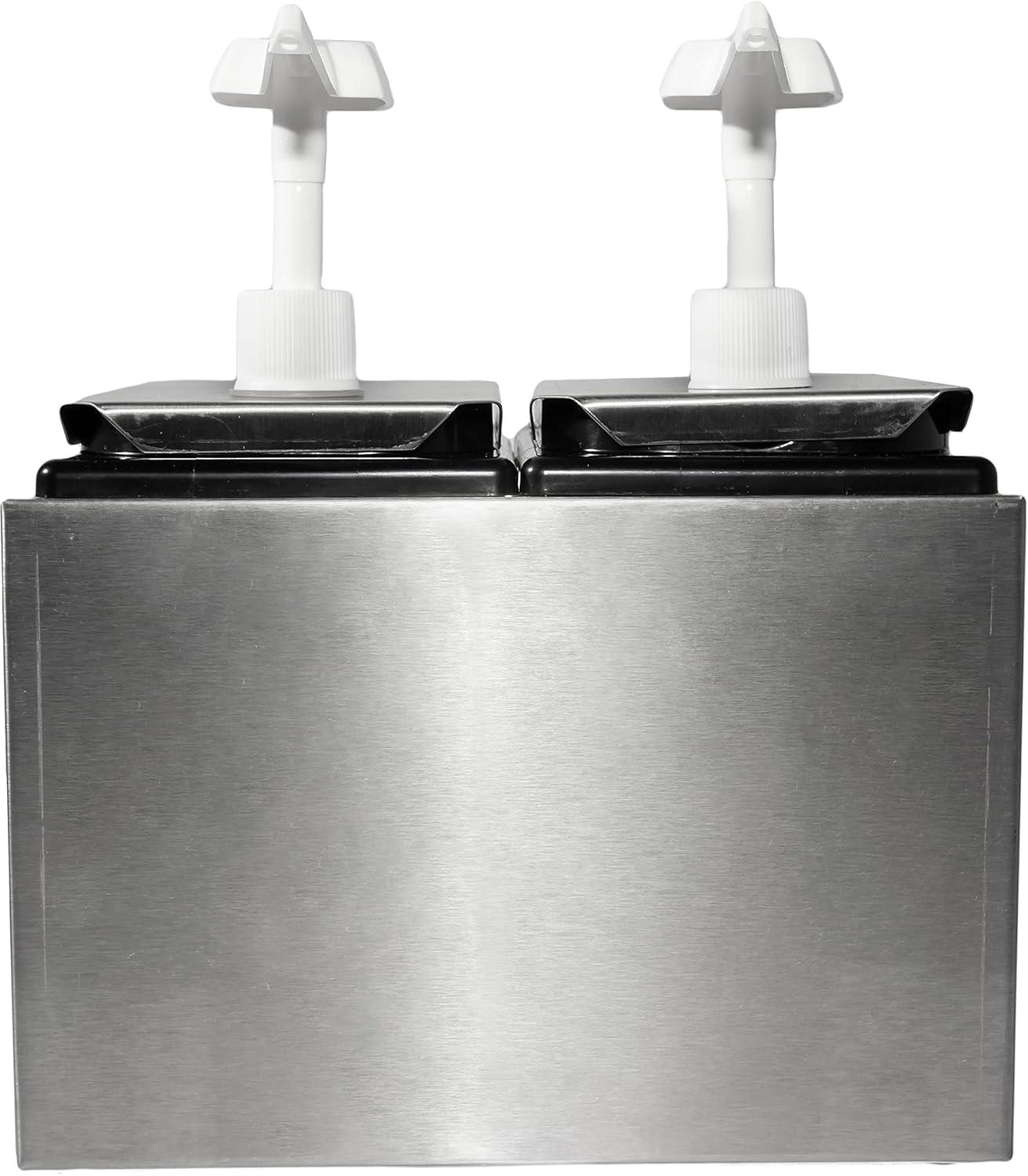 Carlisle Food Service Products Carlisle Food Service Products Stainless Steel Condiment Dispenser & Holder Buffet Accessory