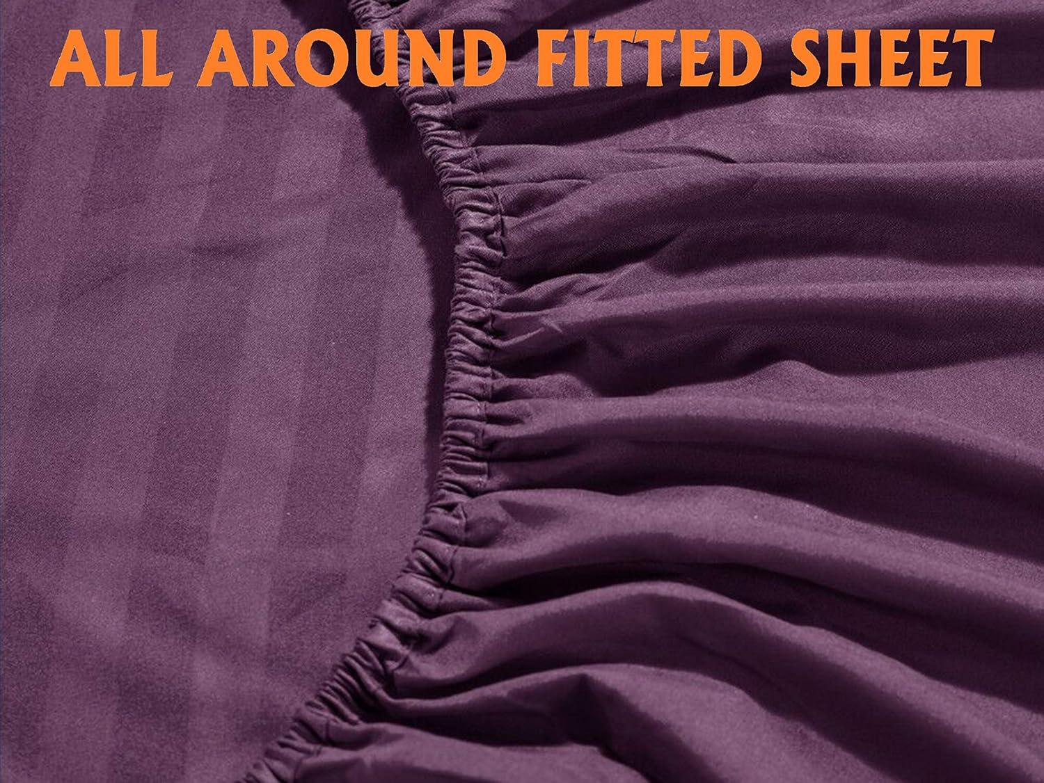 Percale Striped Sheet Set