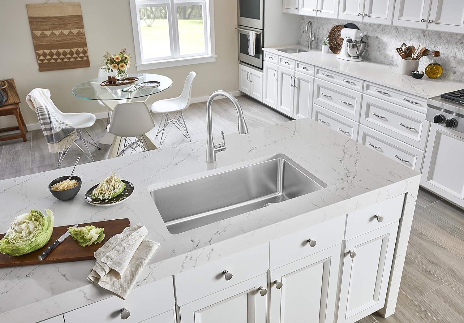 Blanco 442763 Formera 33" L x 18'' W Single Bowl Stainless Steel Undermount Kitchen Sink