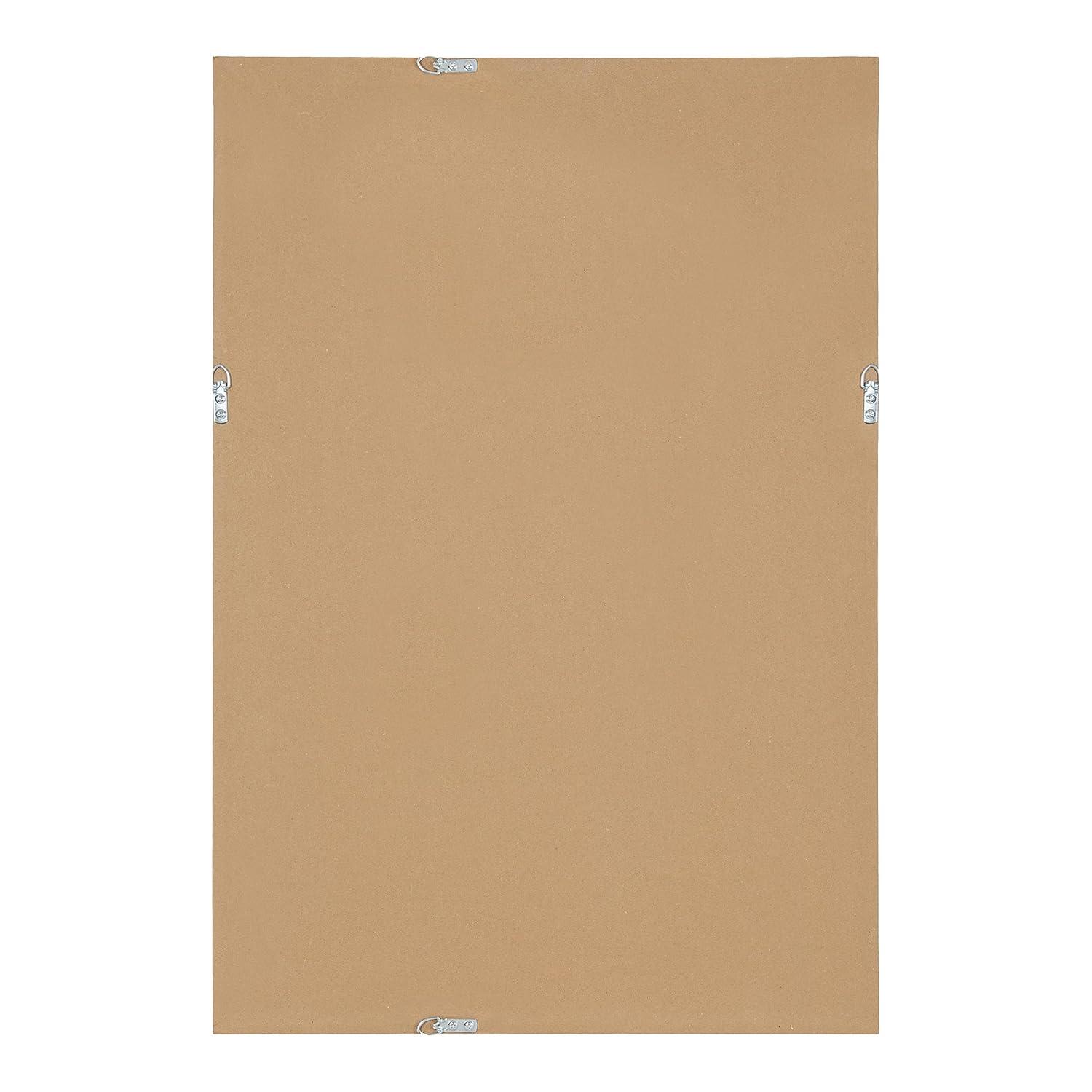 Hokku Designs Farhi Rectangle Embossed Bathroom Wall Mirror