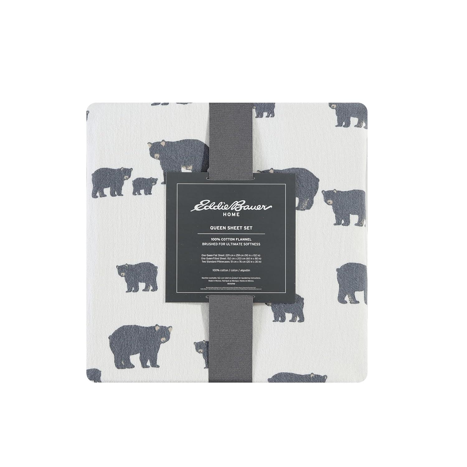 Eddie Bauer Eddie Bauer Cozy Cotton Flannel Sheet Sets
