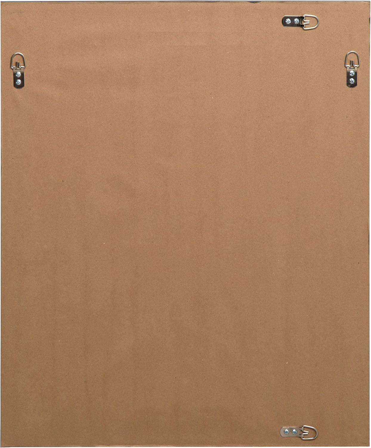 20" x 26" Calter Framed Wall Mirror White - Kate and Laurel