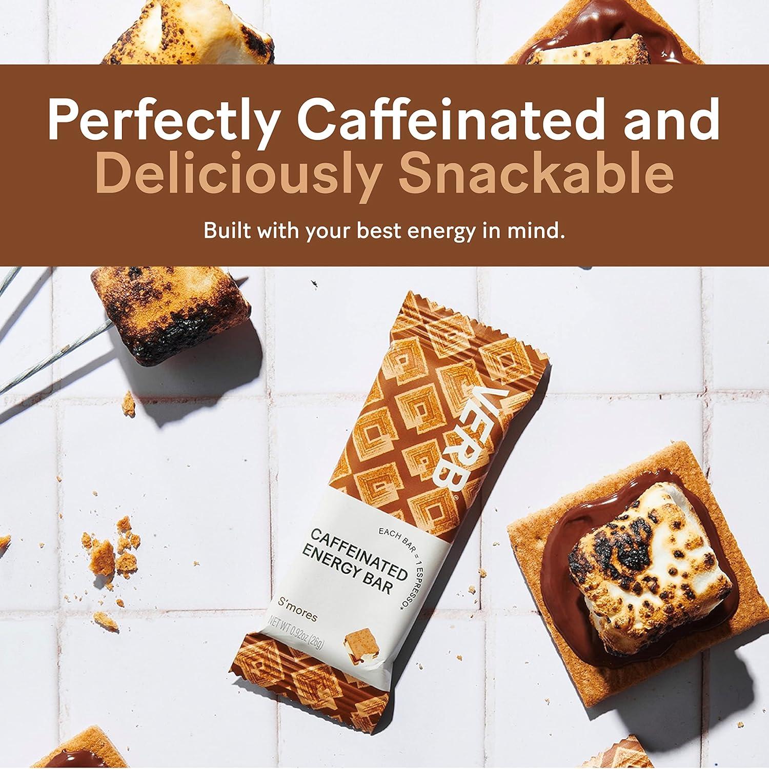 Verb S'mores Vegan Gluten-Free Caffeinated Energy Bars