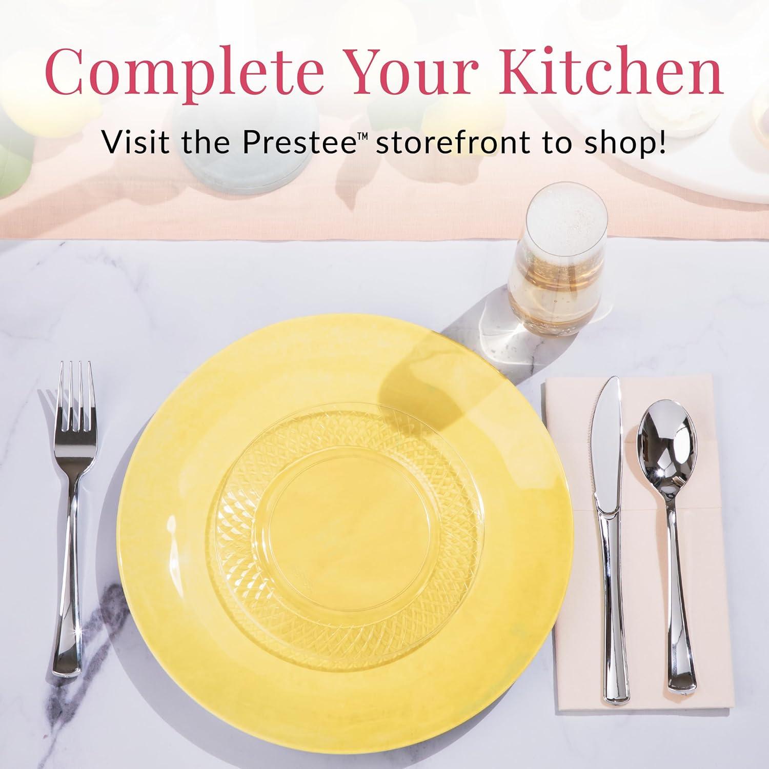Elegant Clear Heavy-Duty Plastic Disposable Spoons Pack